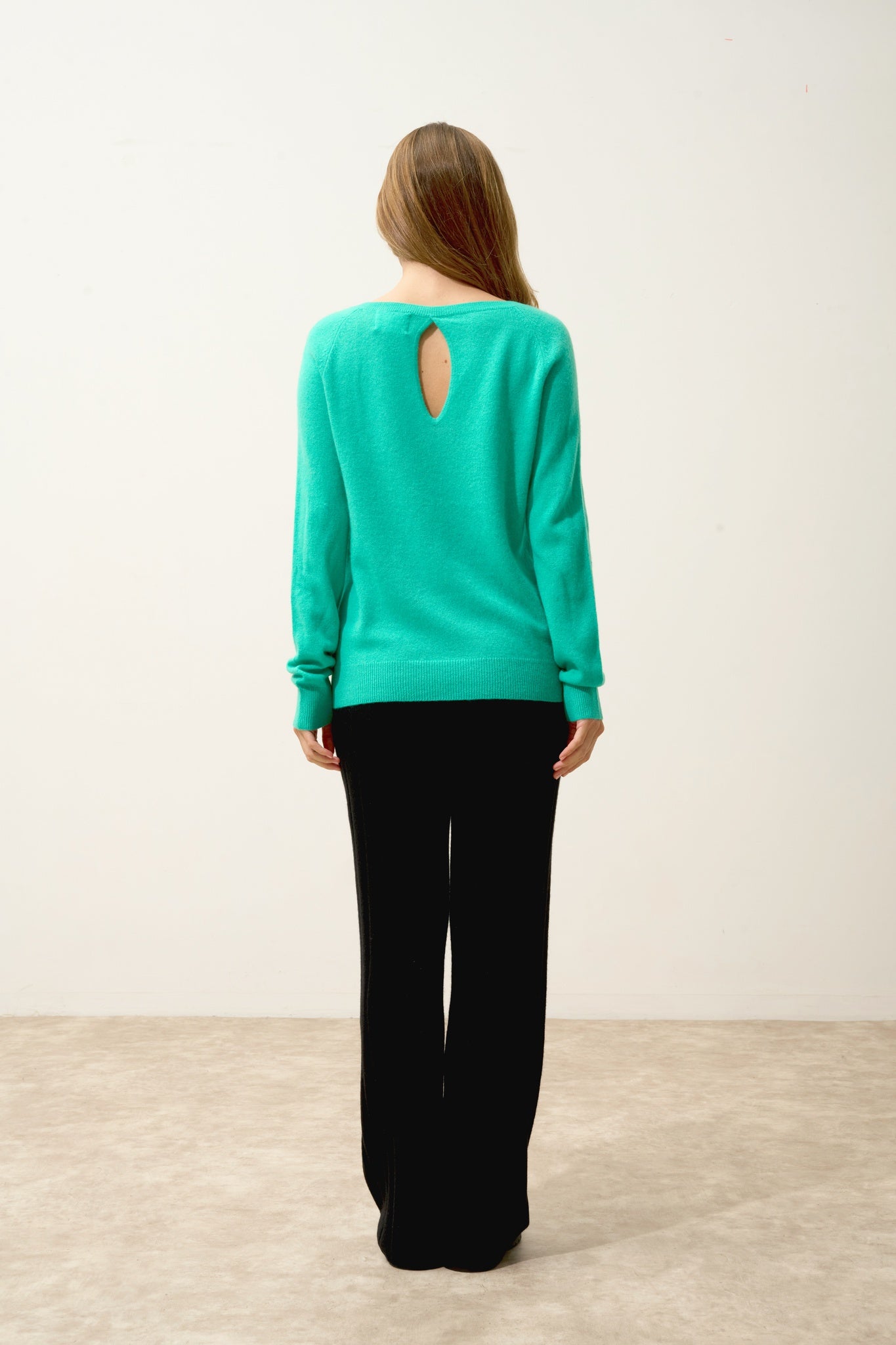 ABIGAIL pull col bateau goutte dos jungle