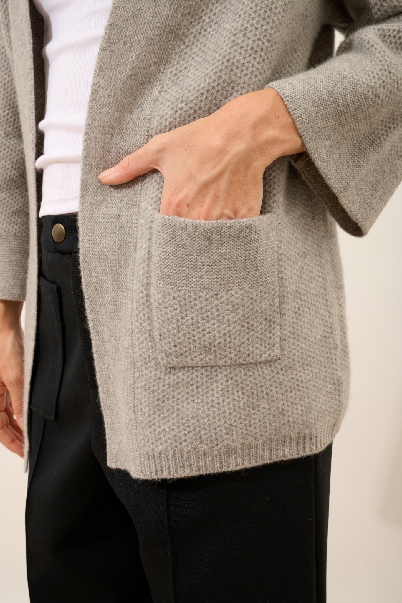 ABOYNE mottled cloud jacket