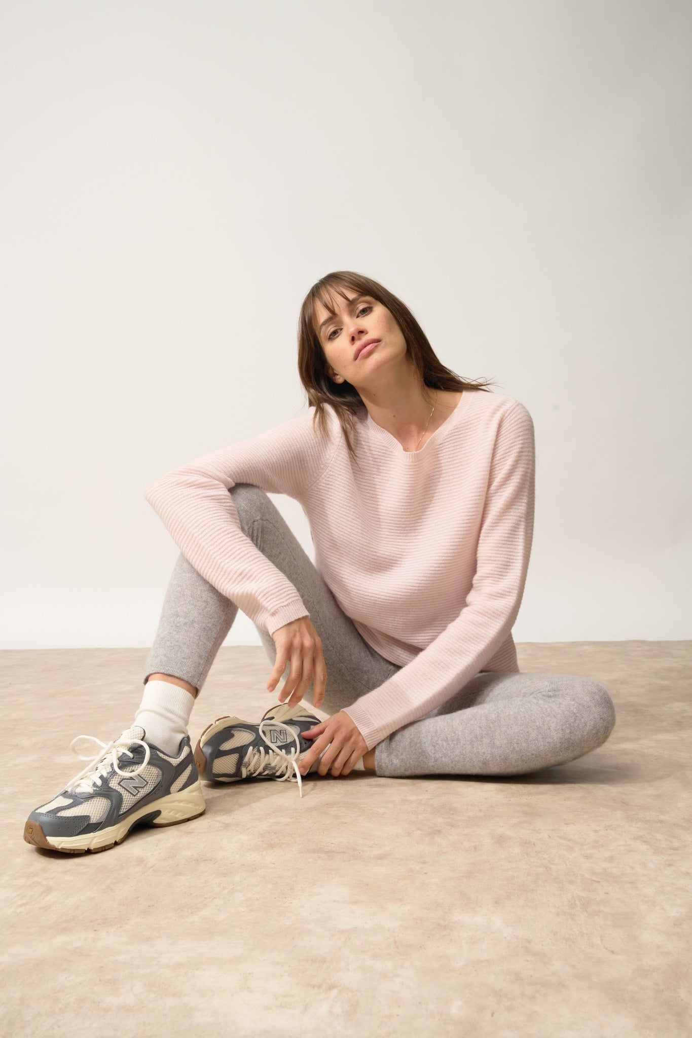 AGATHE cloudy mottled leggings