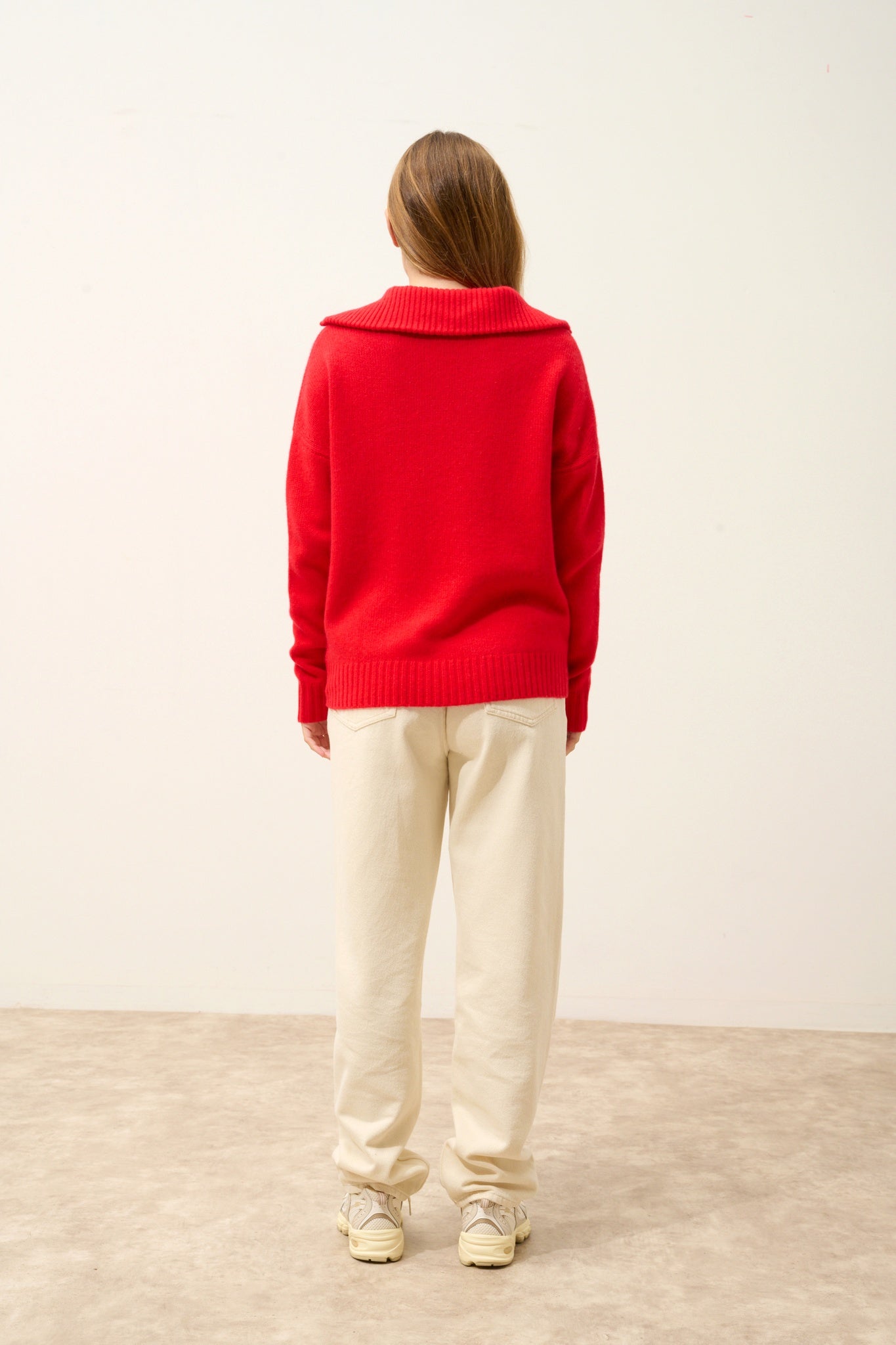 AKAR pull col camionneur carmin