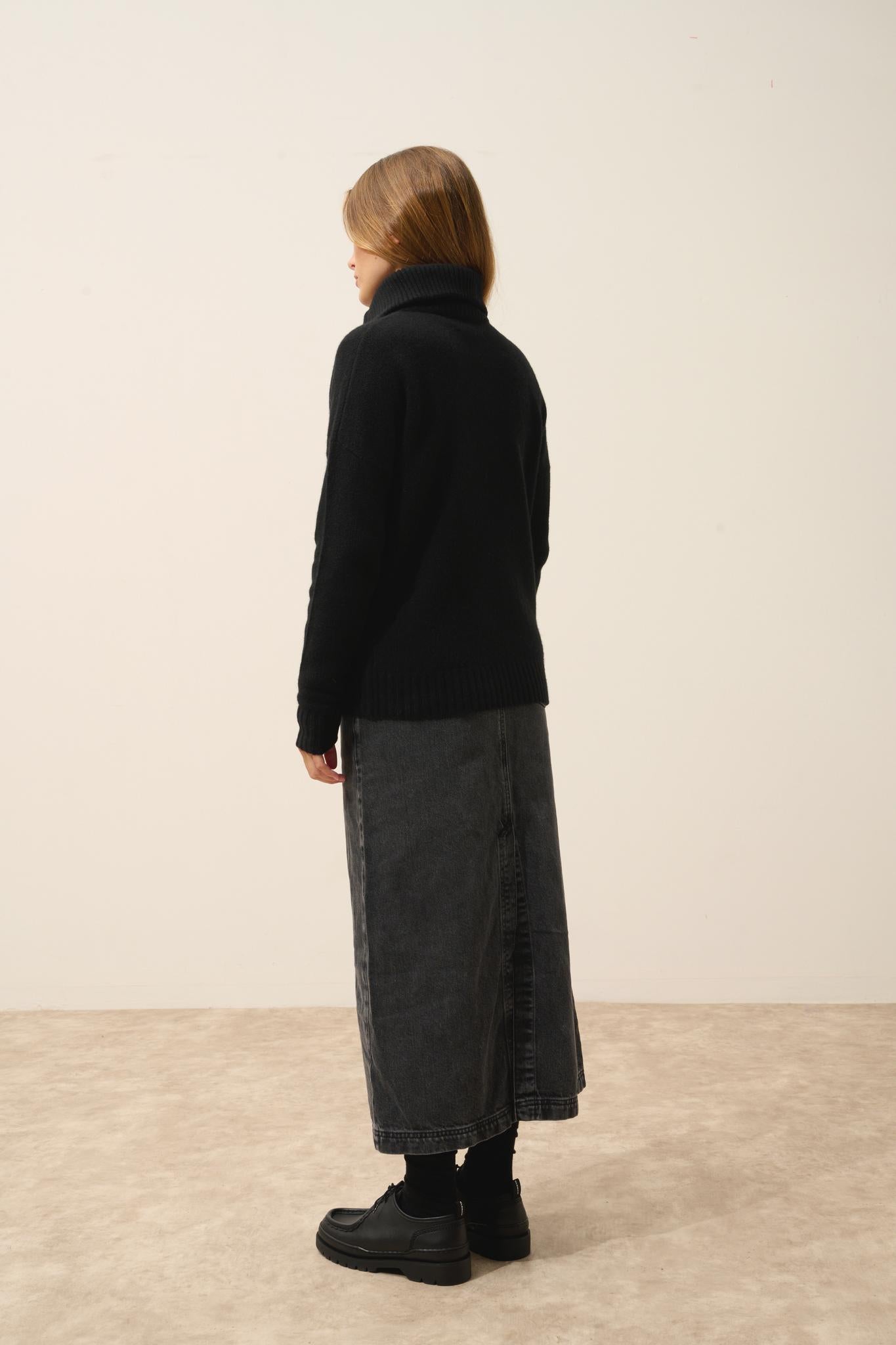 AKAR pull col camionneur noir