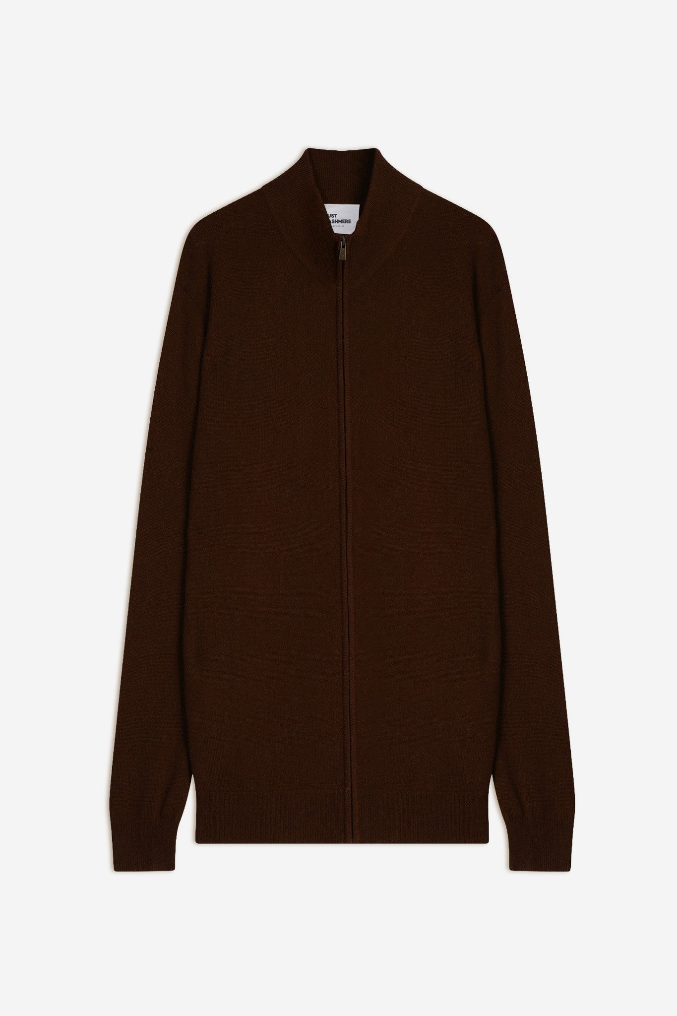 alan gilet col montant café