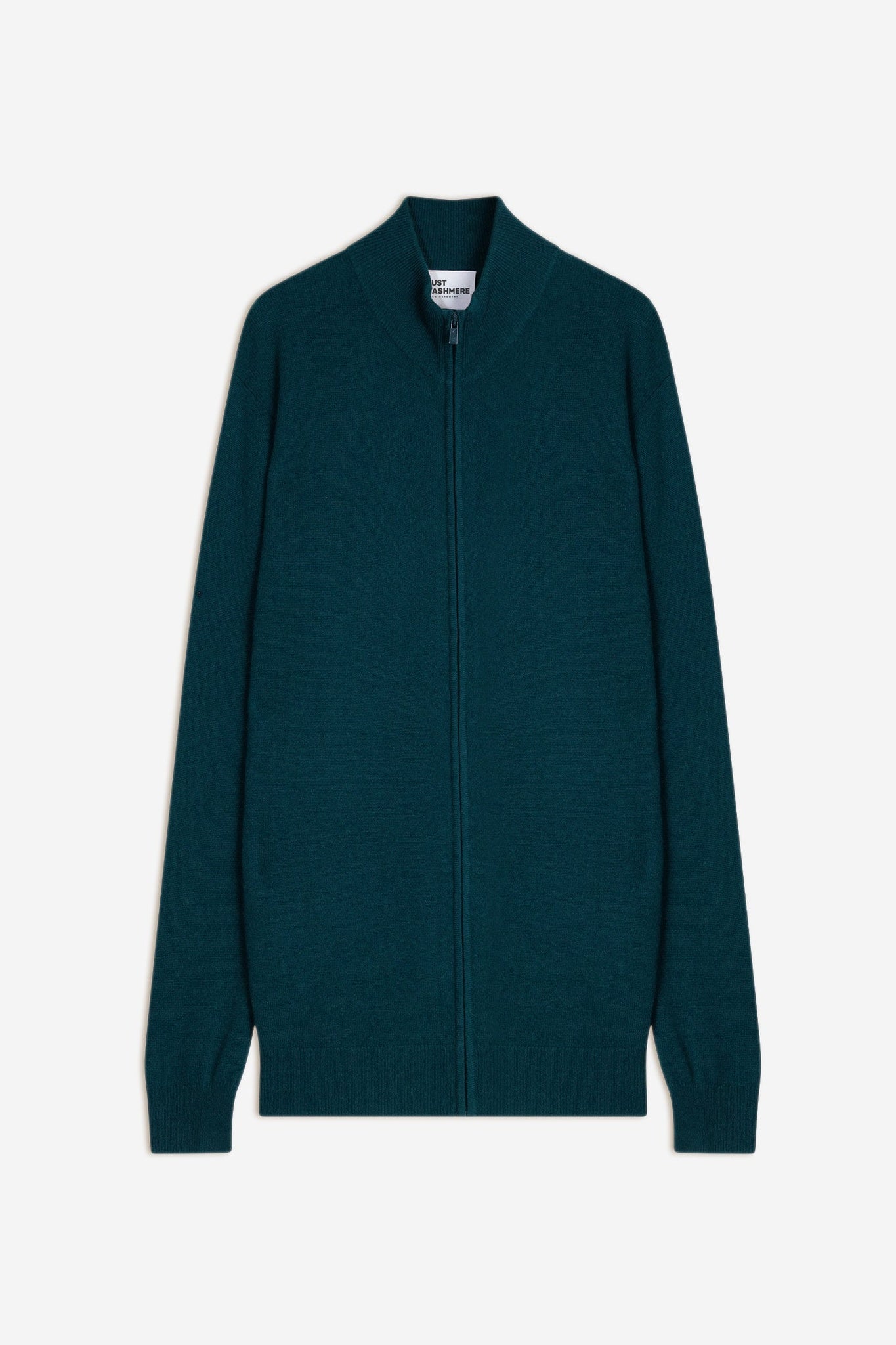 ALAN high neck cardigan duck green
