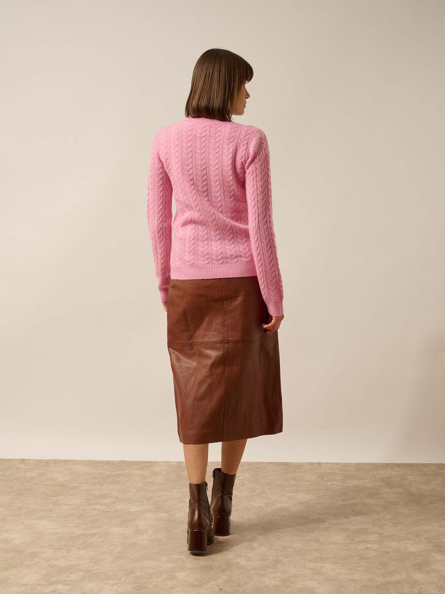 alice pull col rond 4 fils dragée