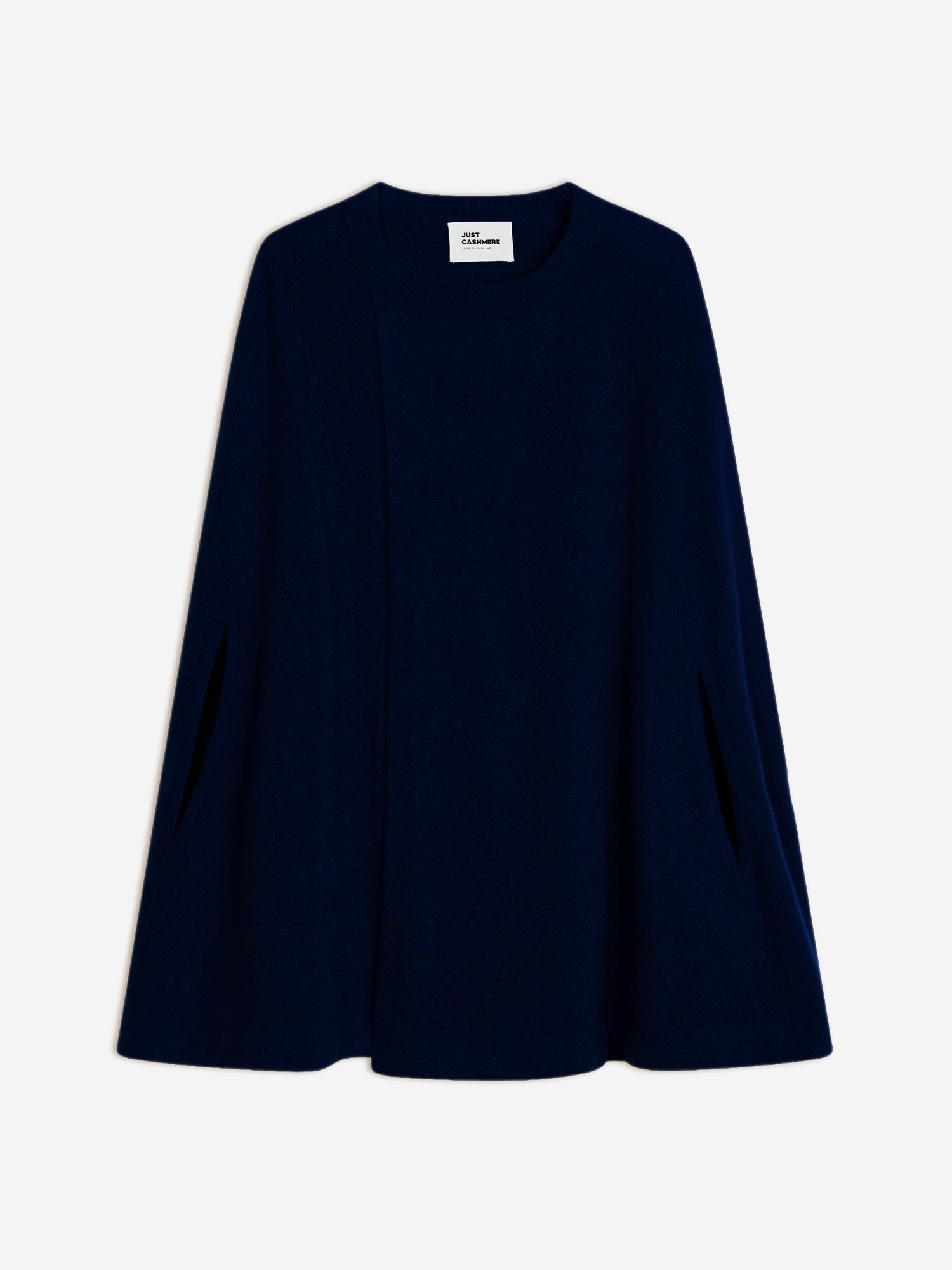 ALLOA cape ouverte col rond navy