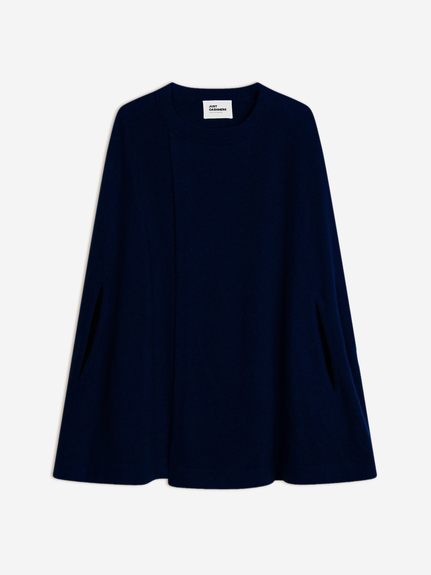 ALLOA cape ouverte col rond navy