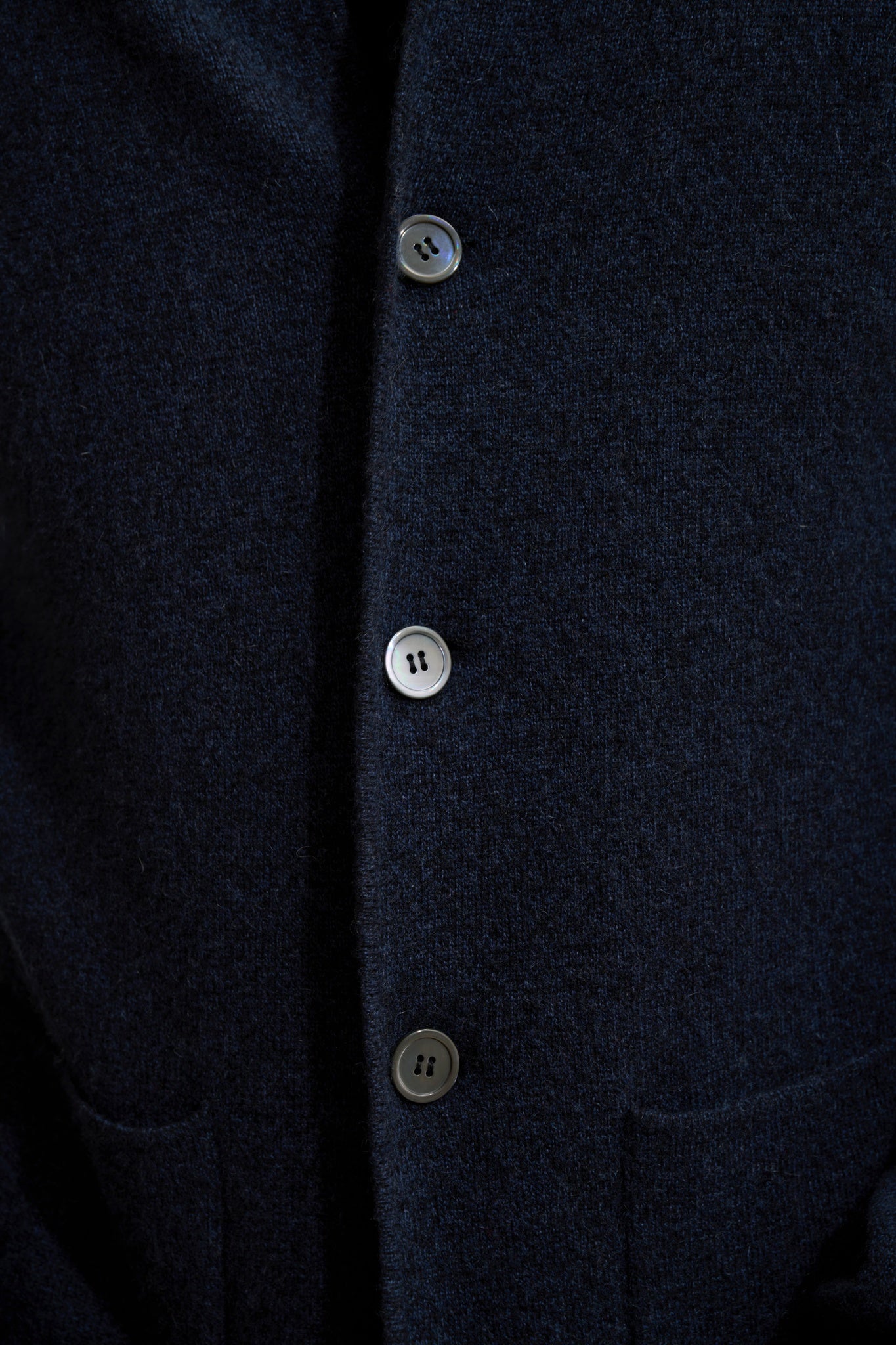 ANNA caviar mao collar jacket