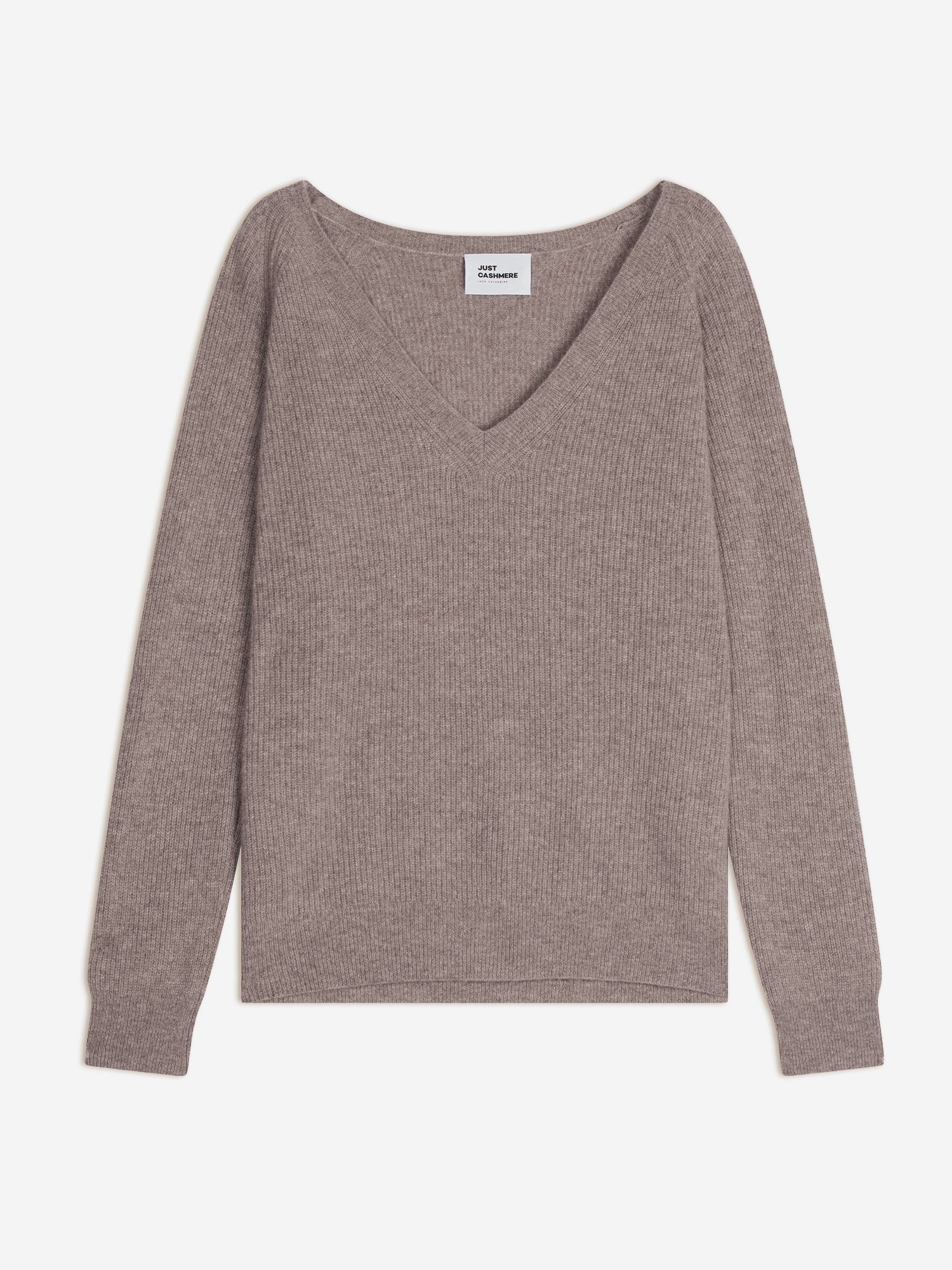 ARISTA pull col v caribou chiné