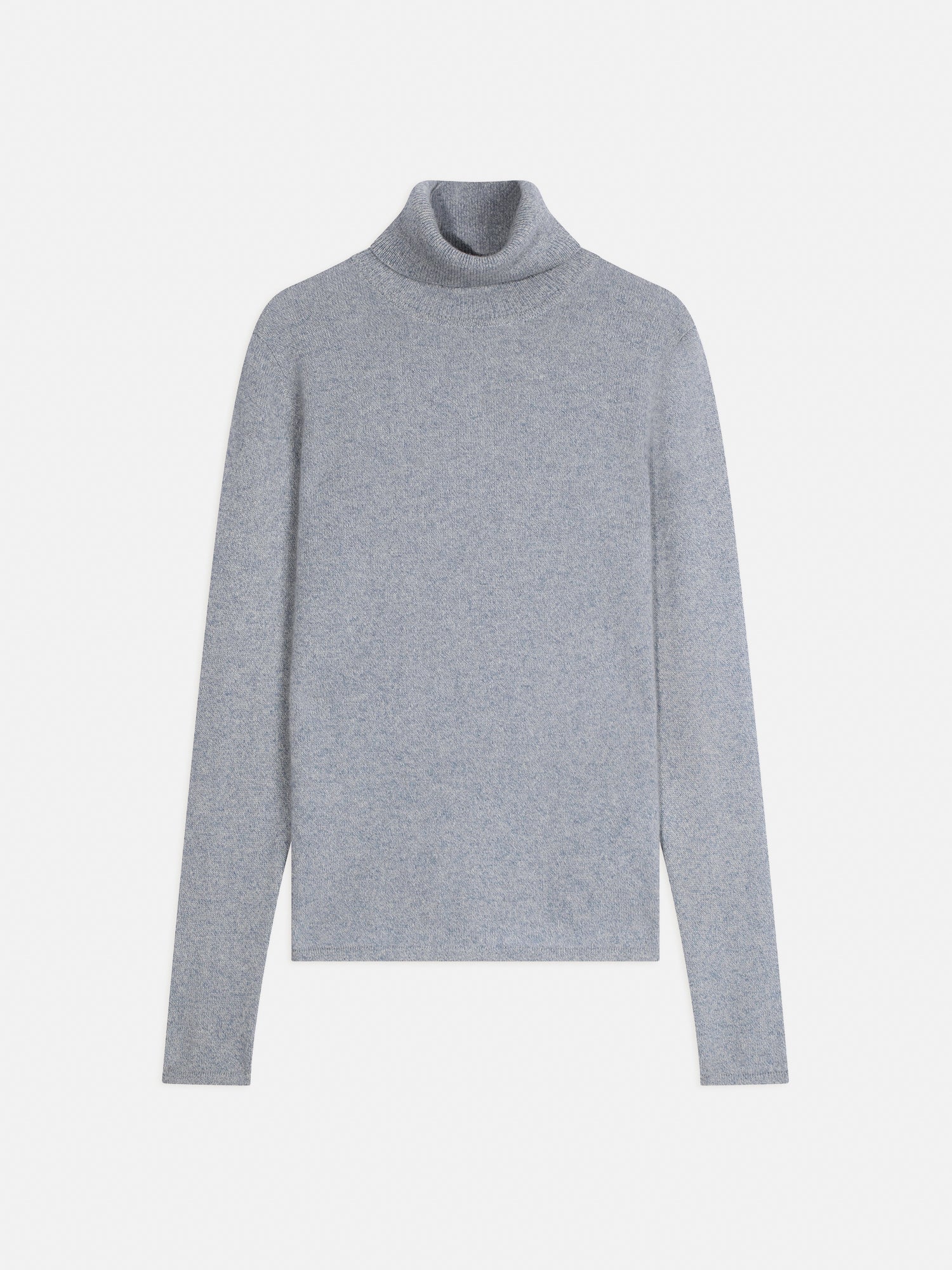 AVA turtleneck sweater ivory blue