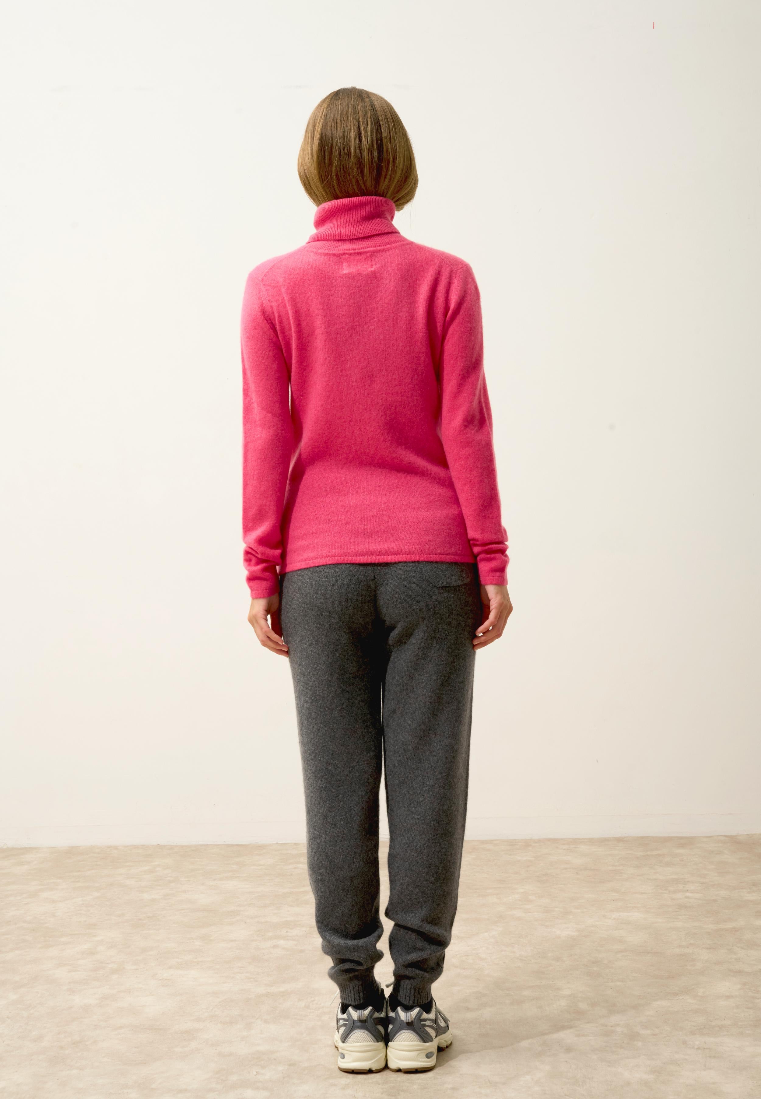 AVA strawberry turtleneck sweater
