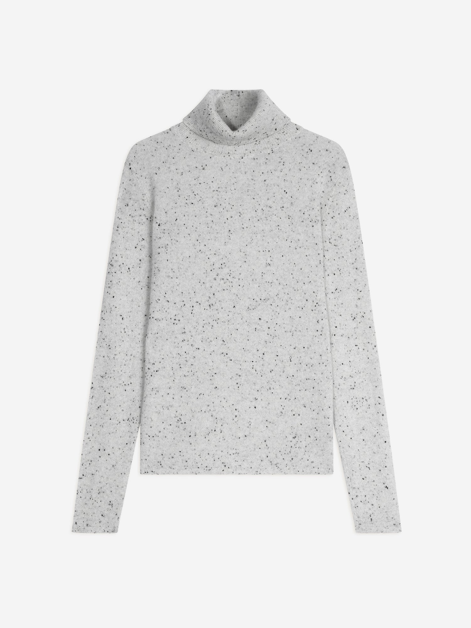 AVA gray/black turtleneck sweater