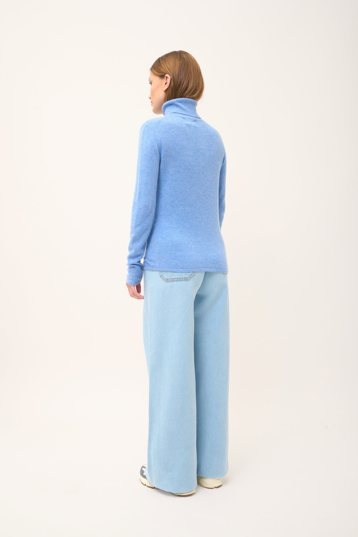 AVA sky turtleneck sweater