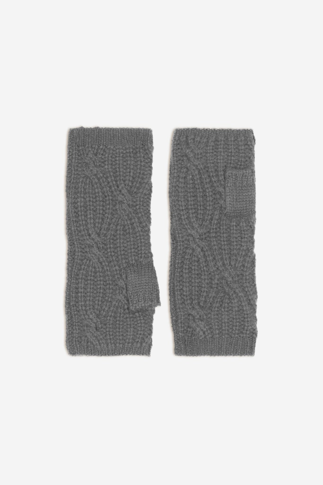 BALE mittens, 6-ply heathered flannel