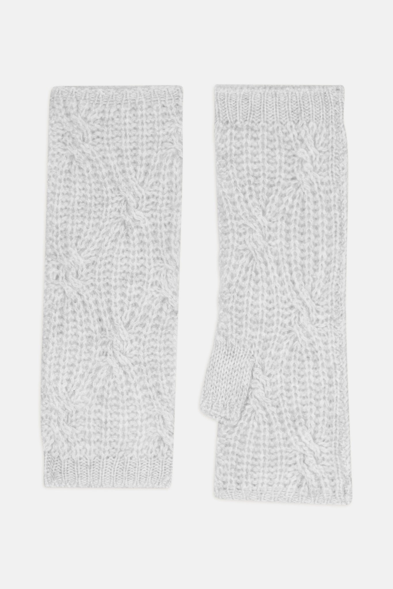 bale mitaines gris perle chiné