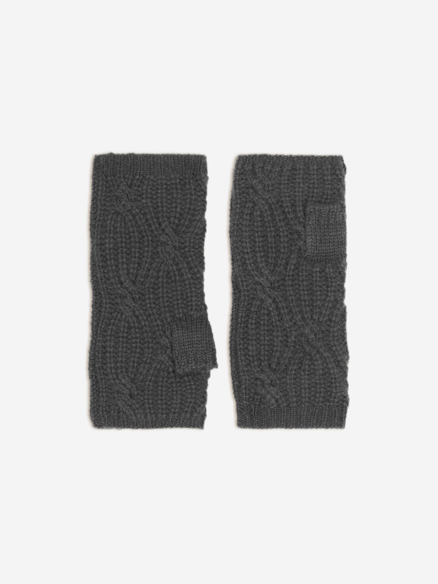BALE anthracite heather mittens