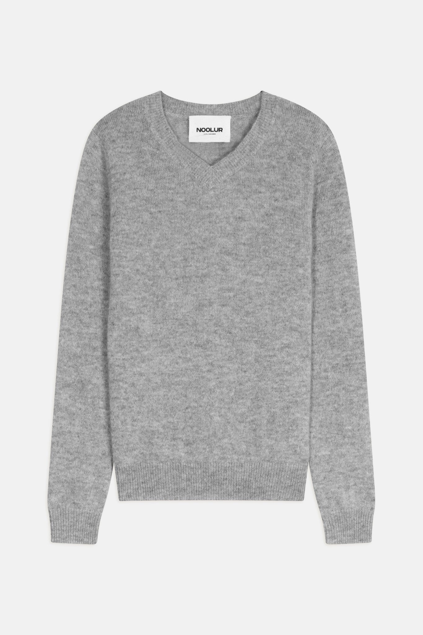 baruun cloud heathered V-neck sweater