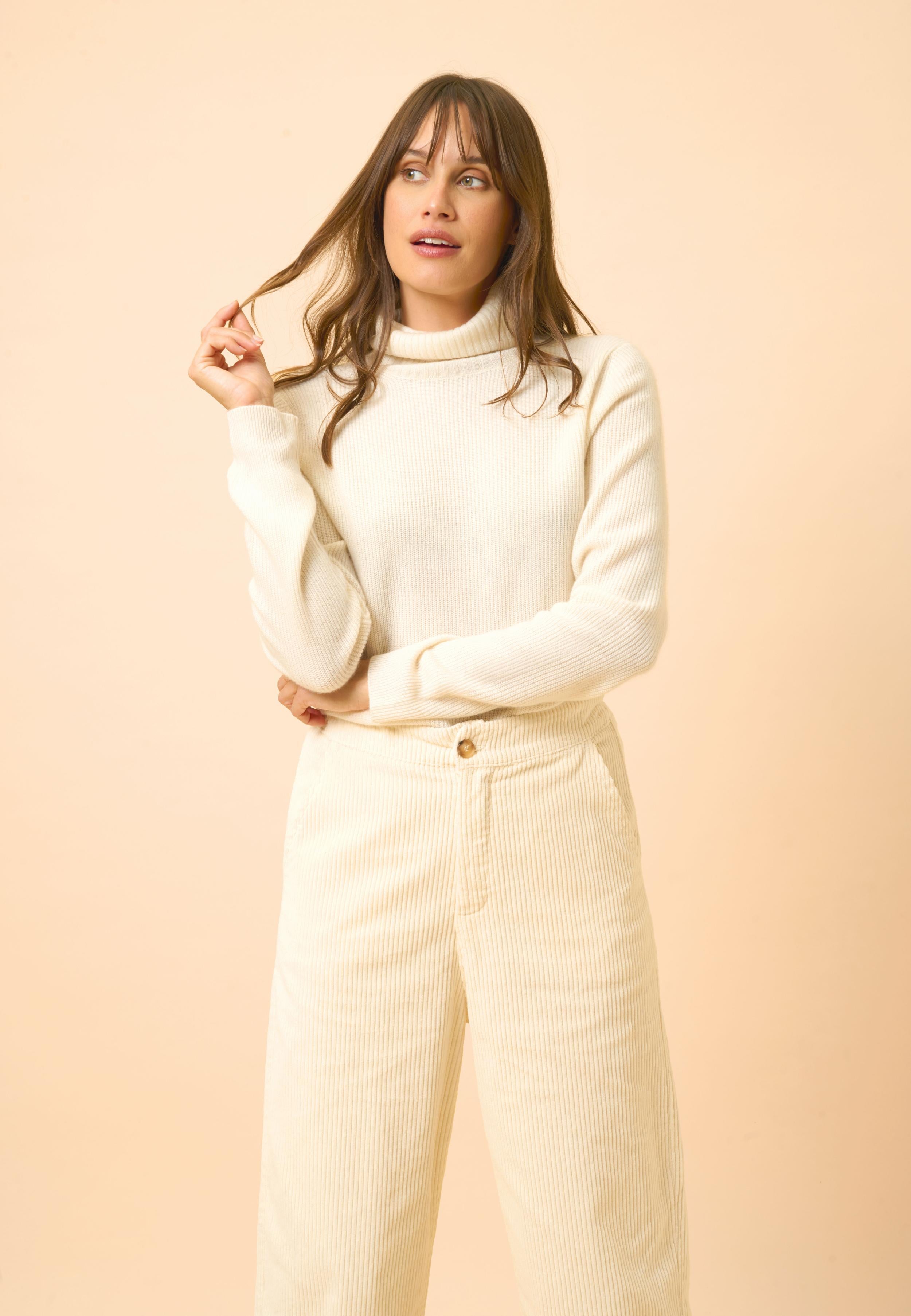 BILLY pull col roulé neige