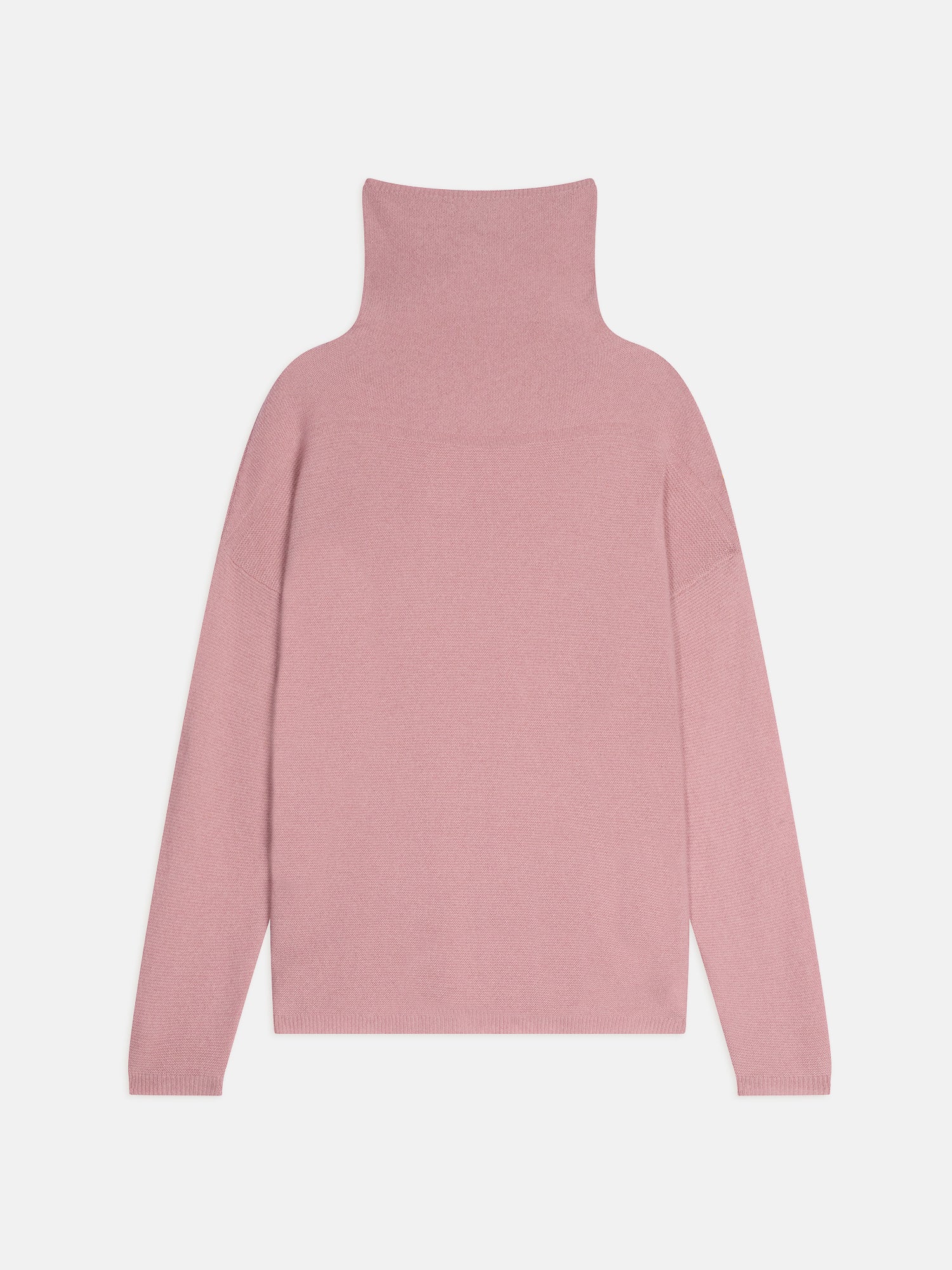 BLANTYRE rosewood turtleneck sweater