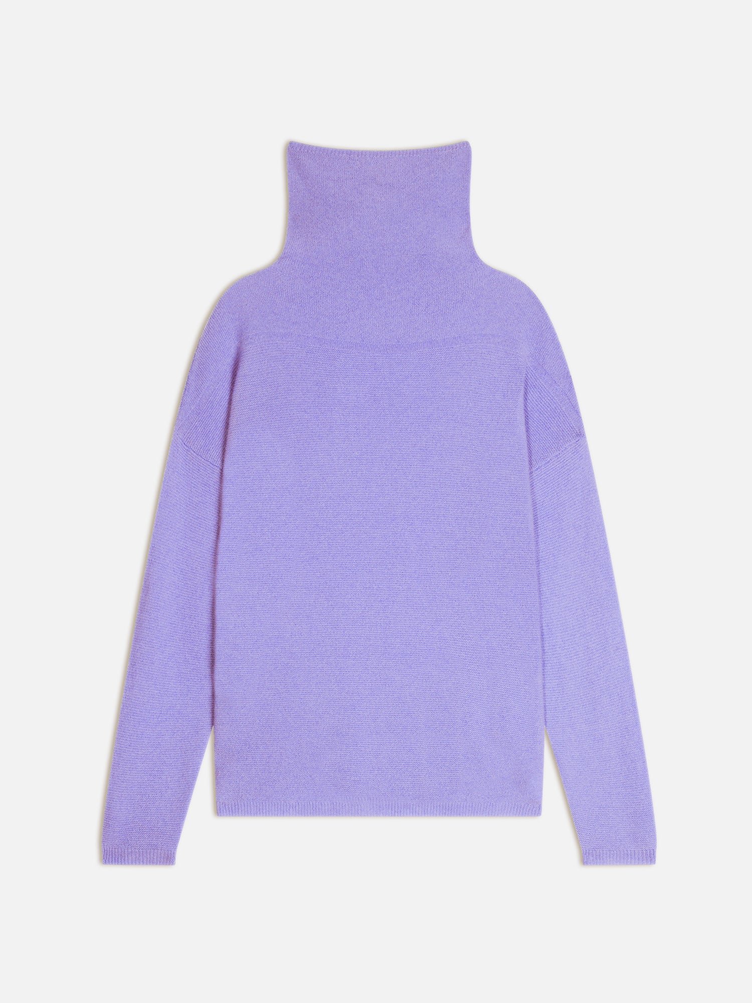 BLANTYRE lavender turtleneck sweater