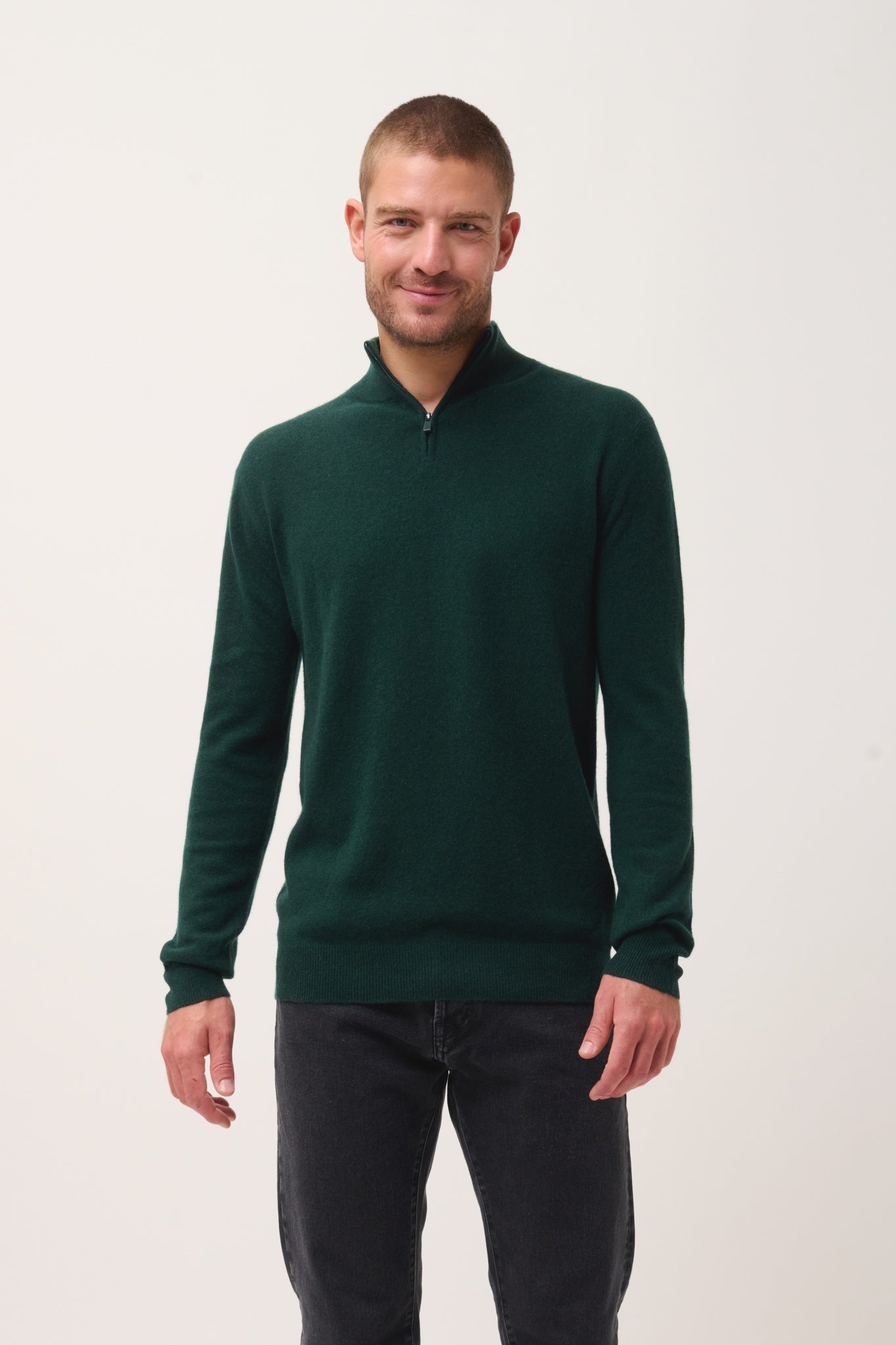 BRADLEY pull col camionneur cyprès