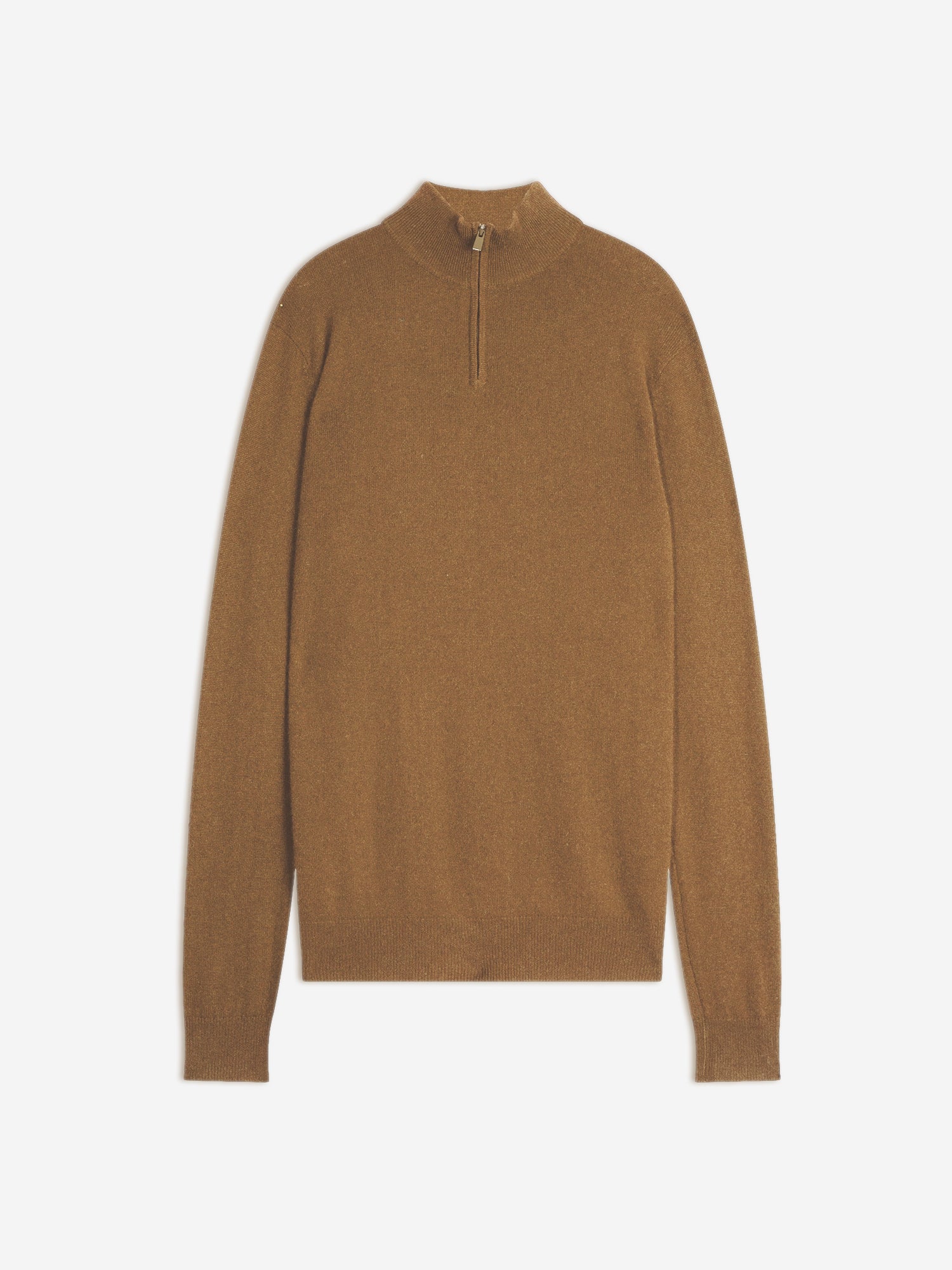 BRADLEY pull col camionneur noisette