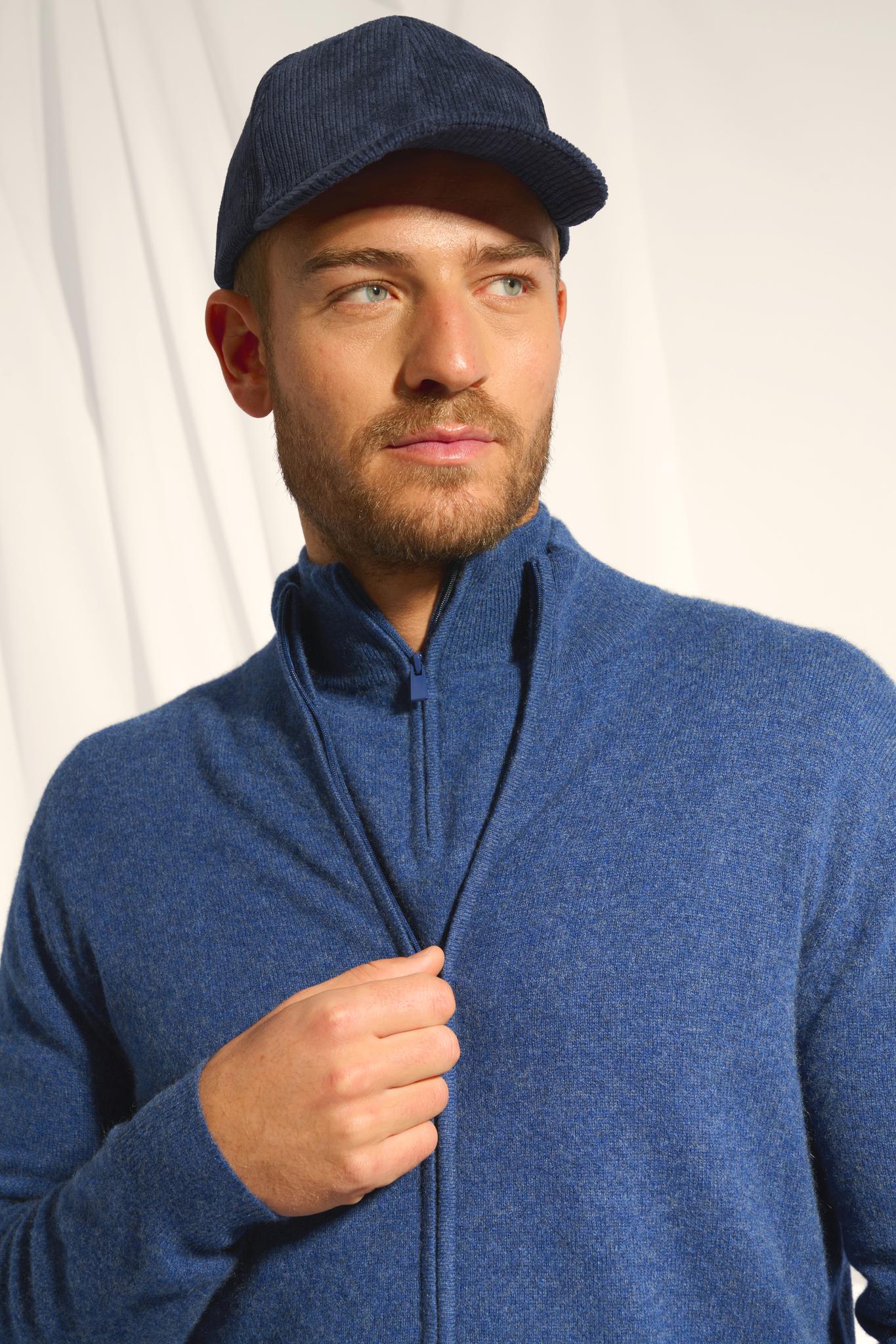 BRADLEY pull col camionneur ocean chiné