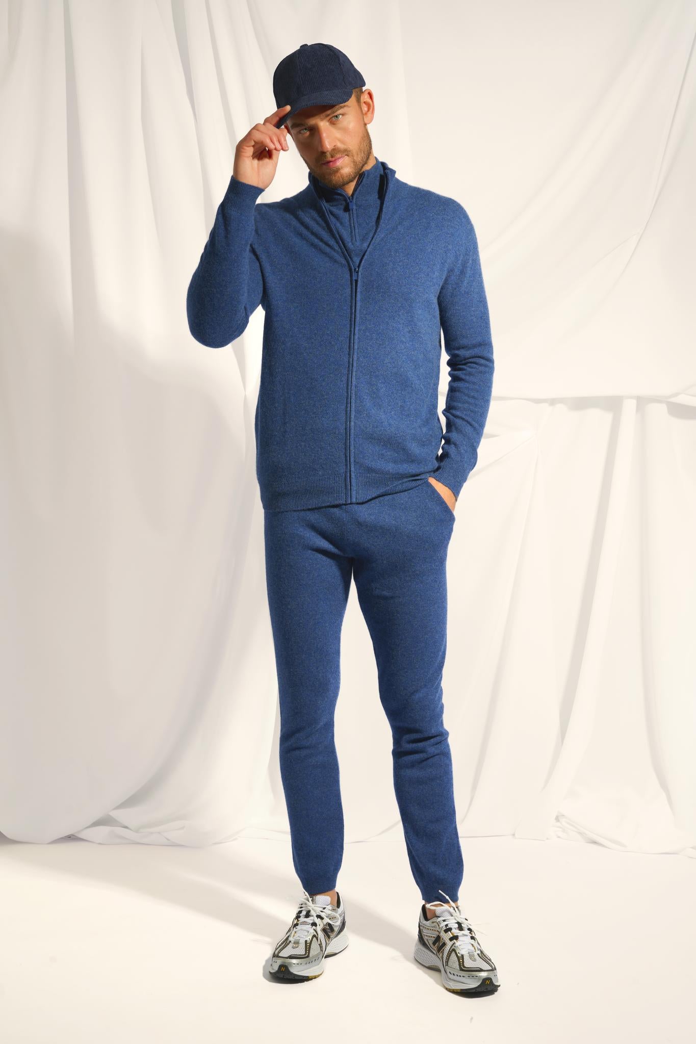 BRADLEY pull col camionneur ocean chiné