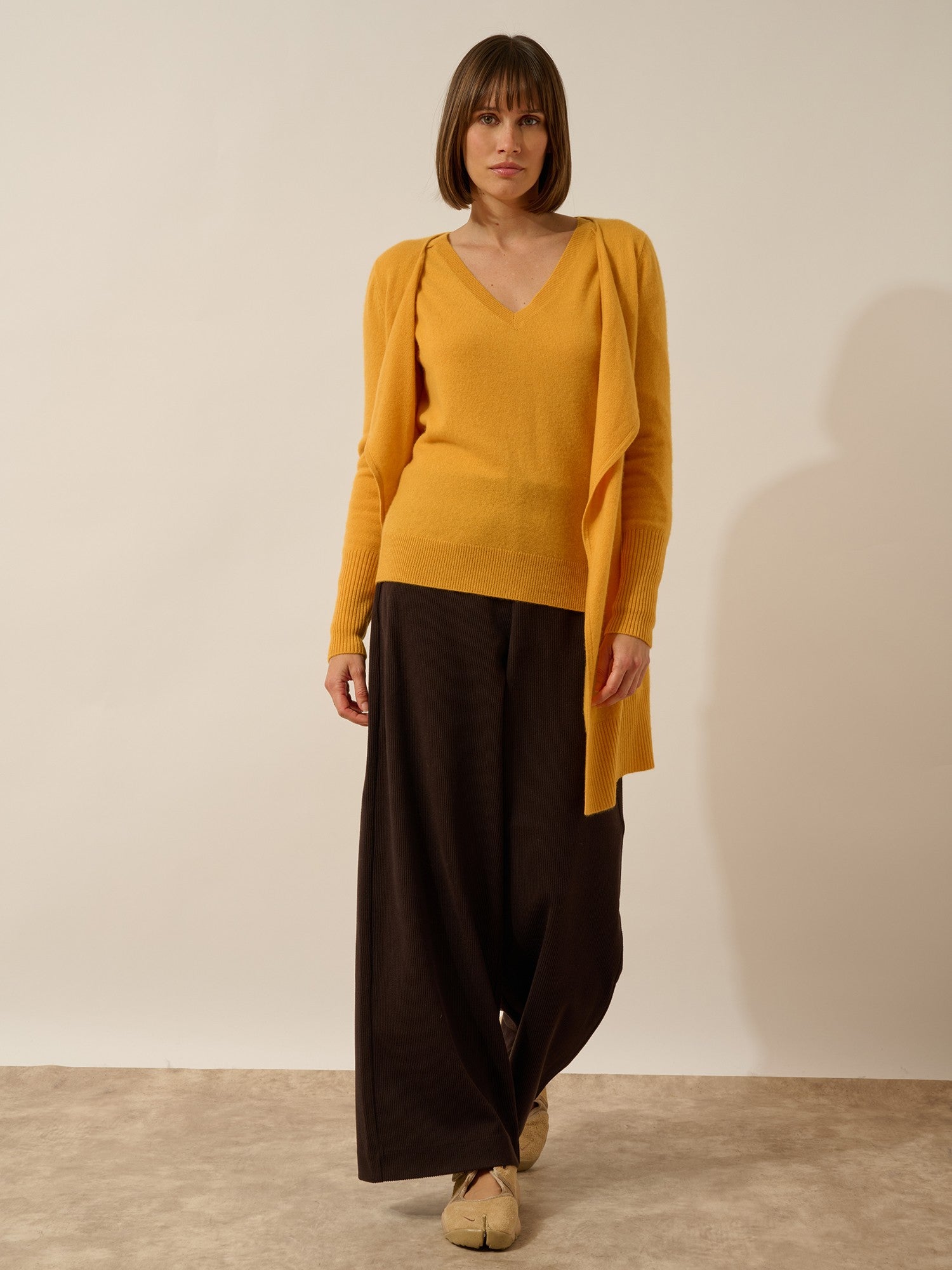 brooke veste curcuma