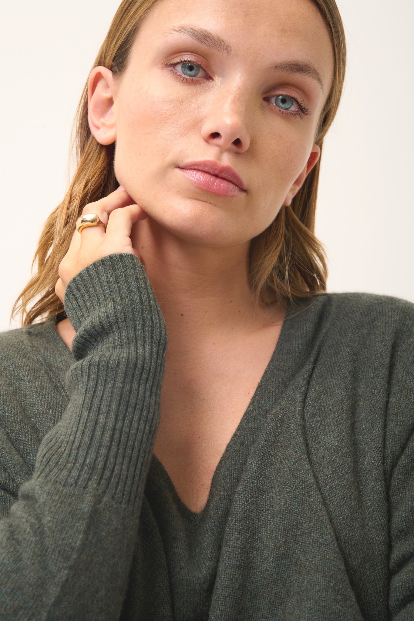 BROOKE veste kaki chiné