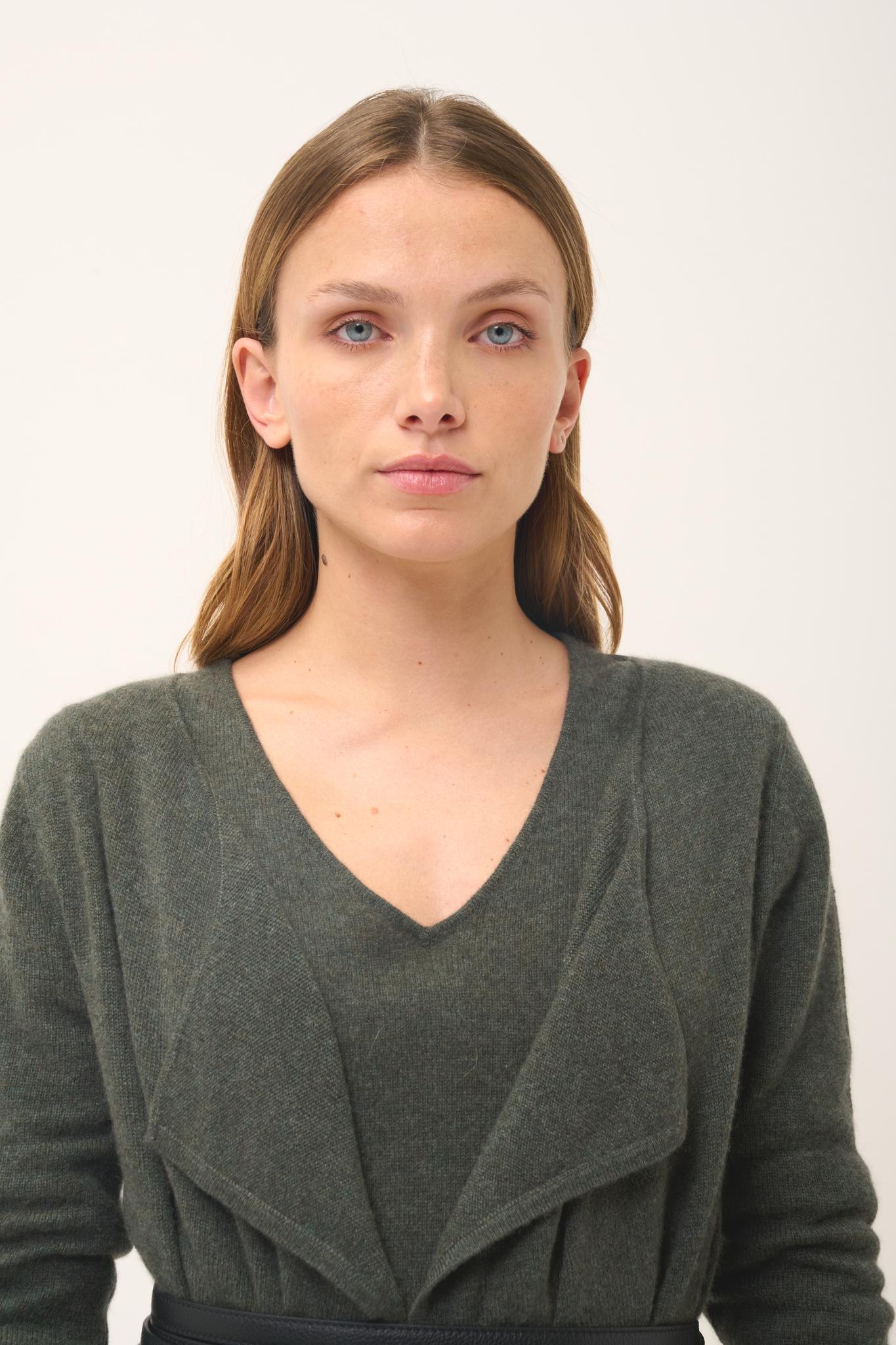 BROOKE khaki mottled jacket