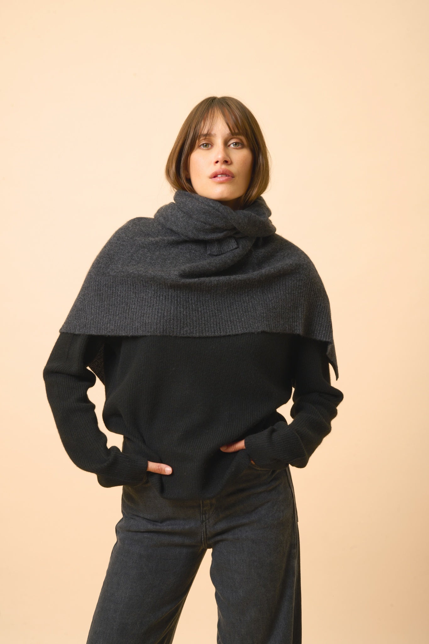 BROOKE veste noir chiné