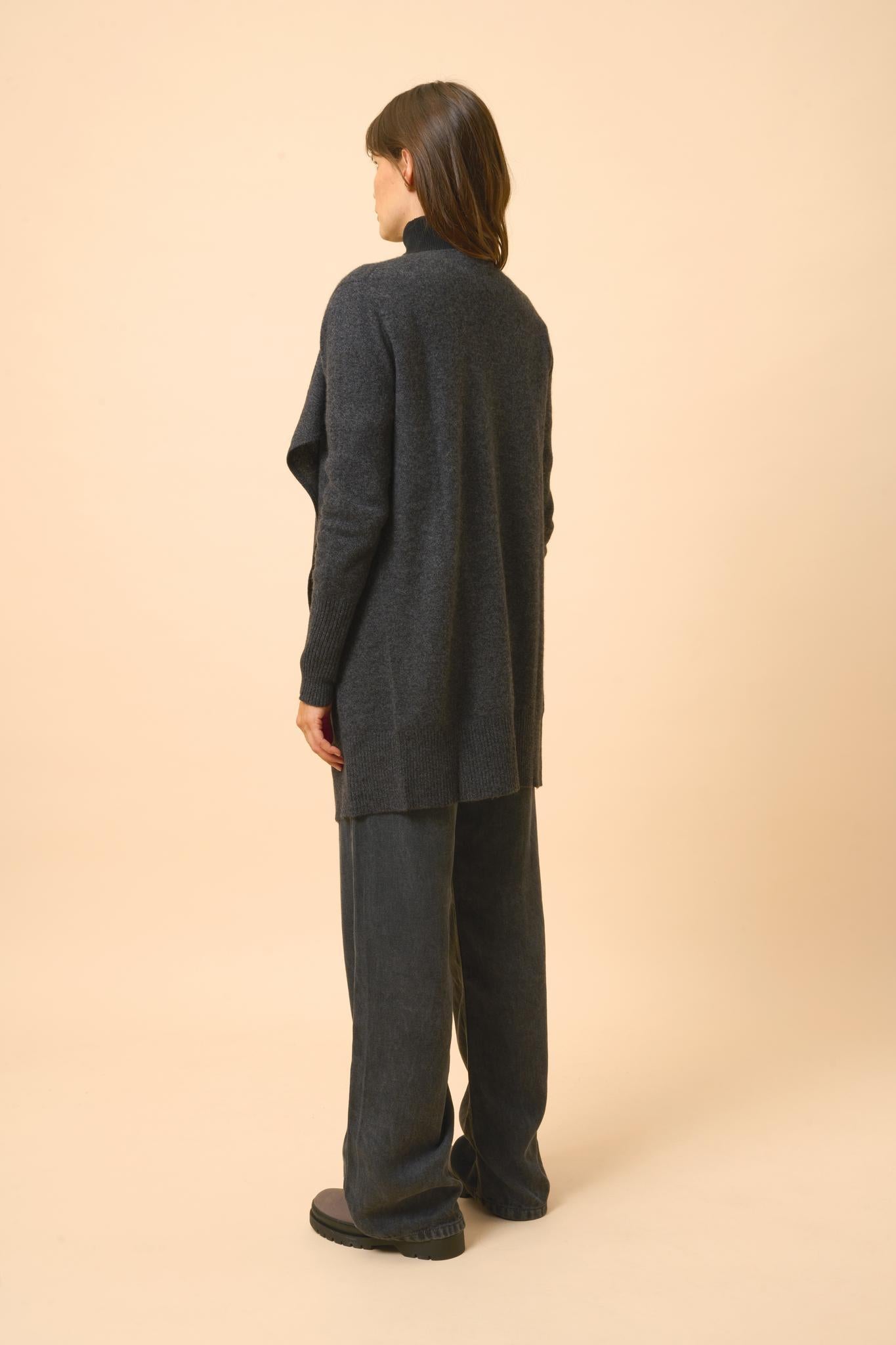 BROOKE jacket mottled black