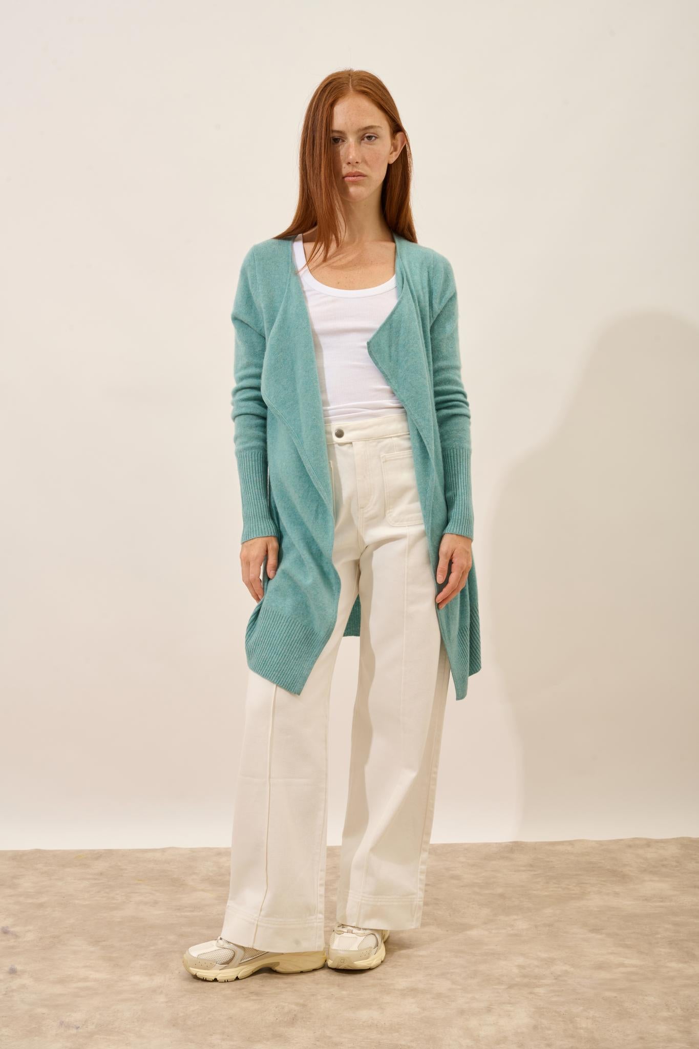 BROOKE veste vert chiné