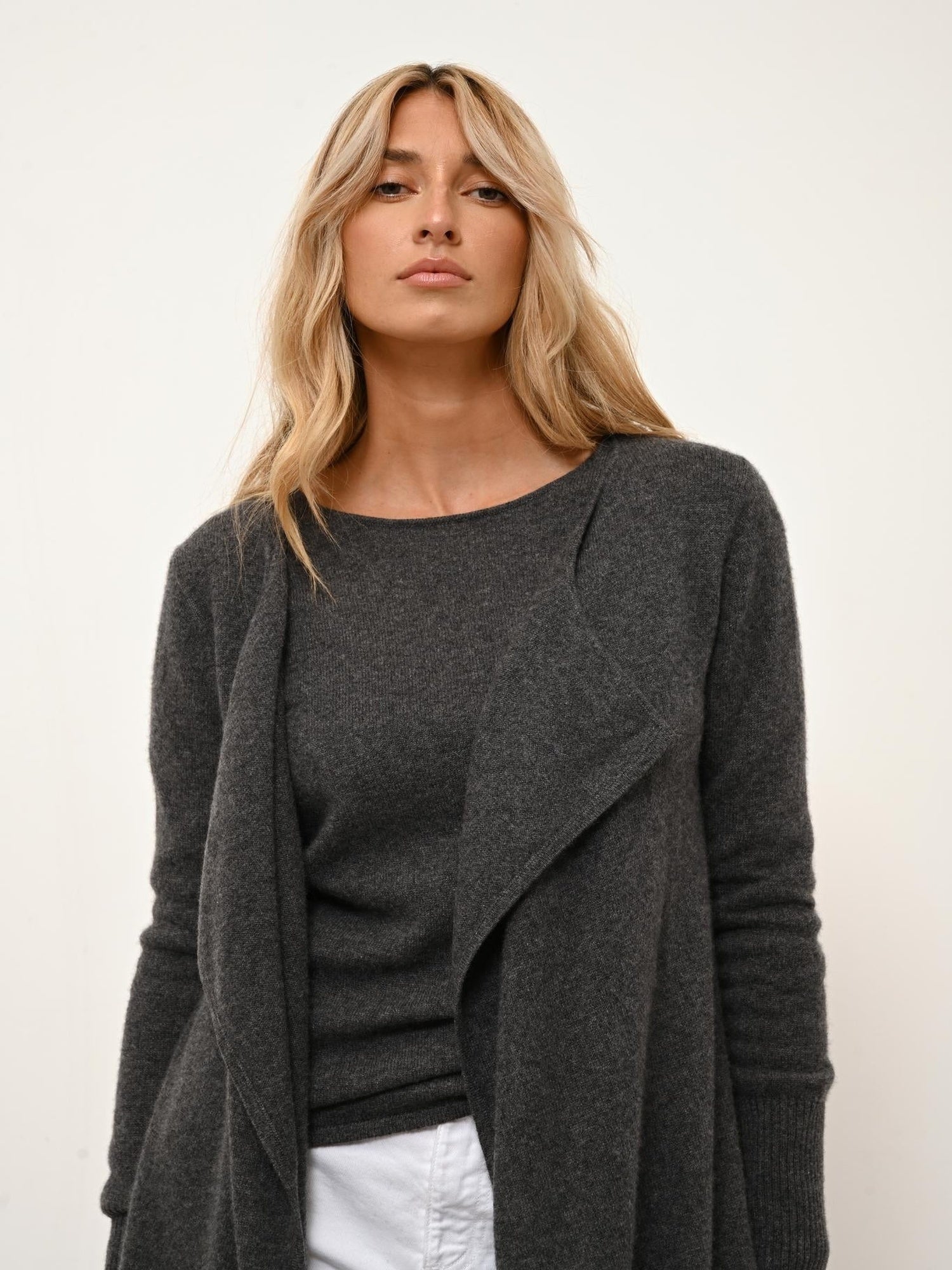 BROOKE veste anthracite chiné