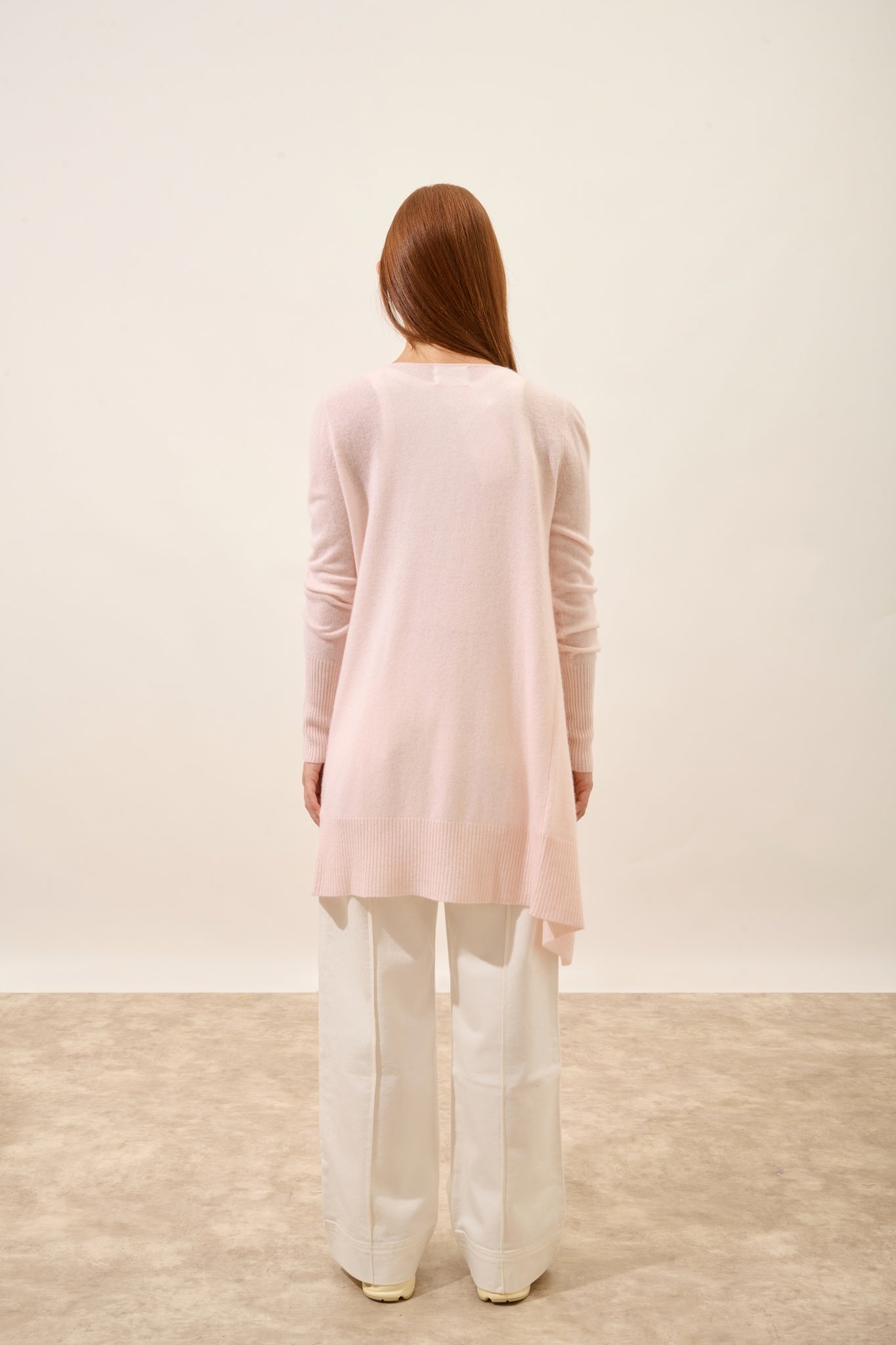 BROOKE long jacket in baby pink
