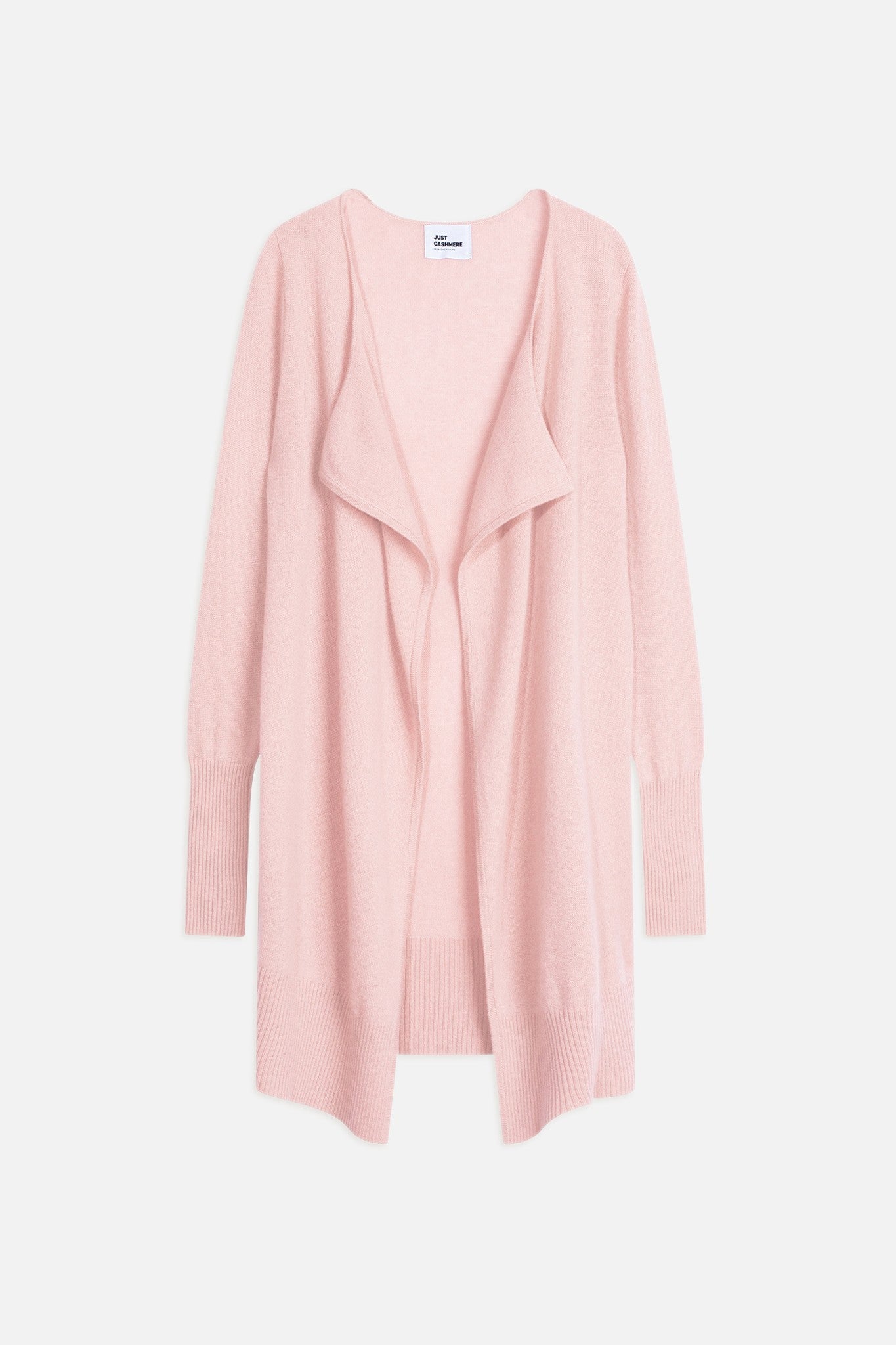 brooke veste longue baby pink