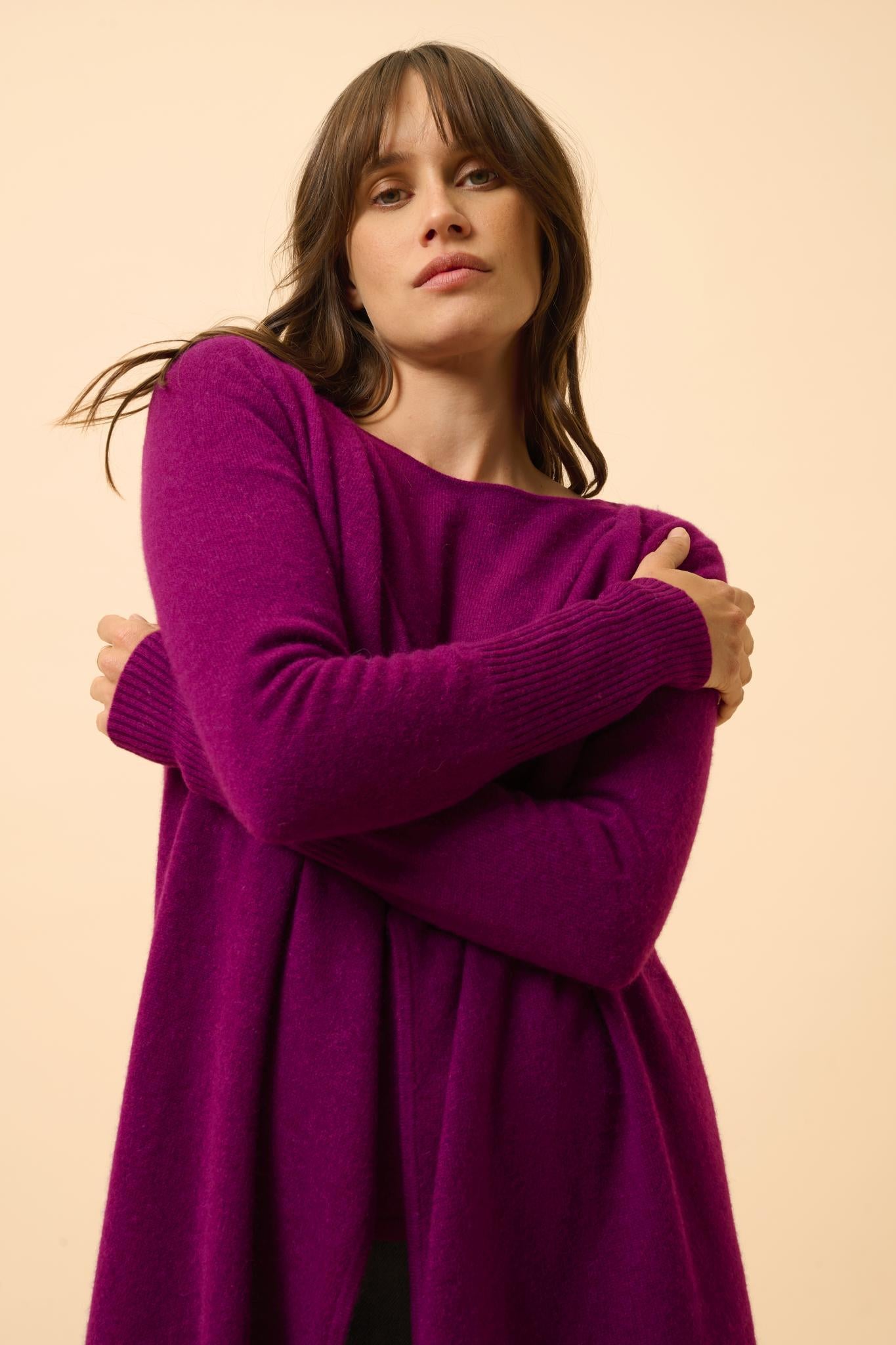 BROOKE veste prune