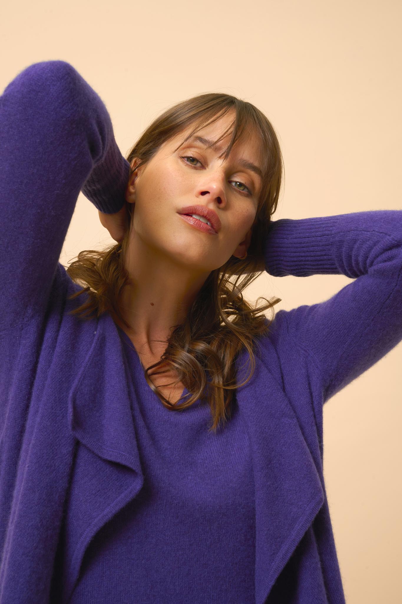BROOKE jacket purple