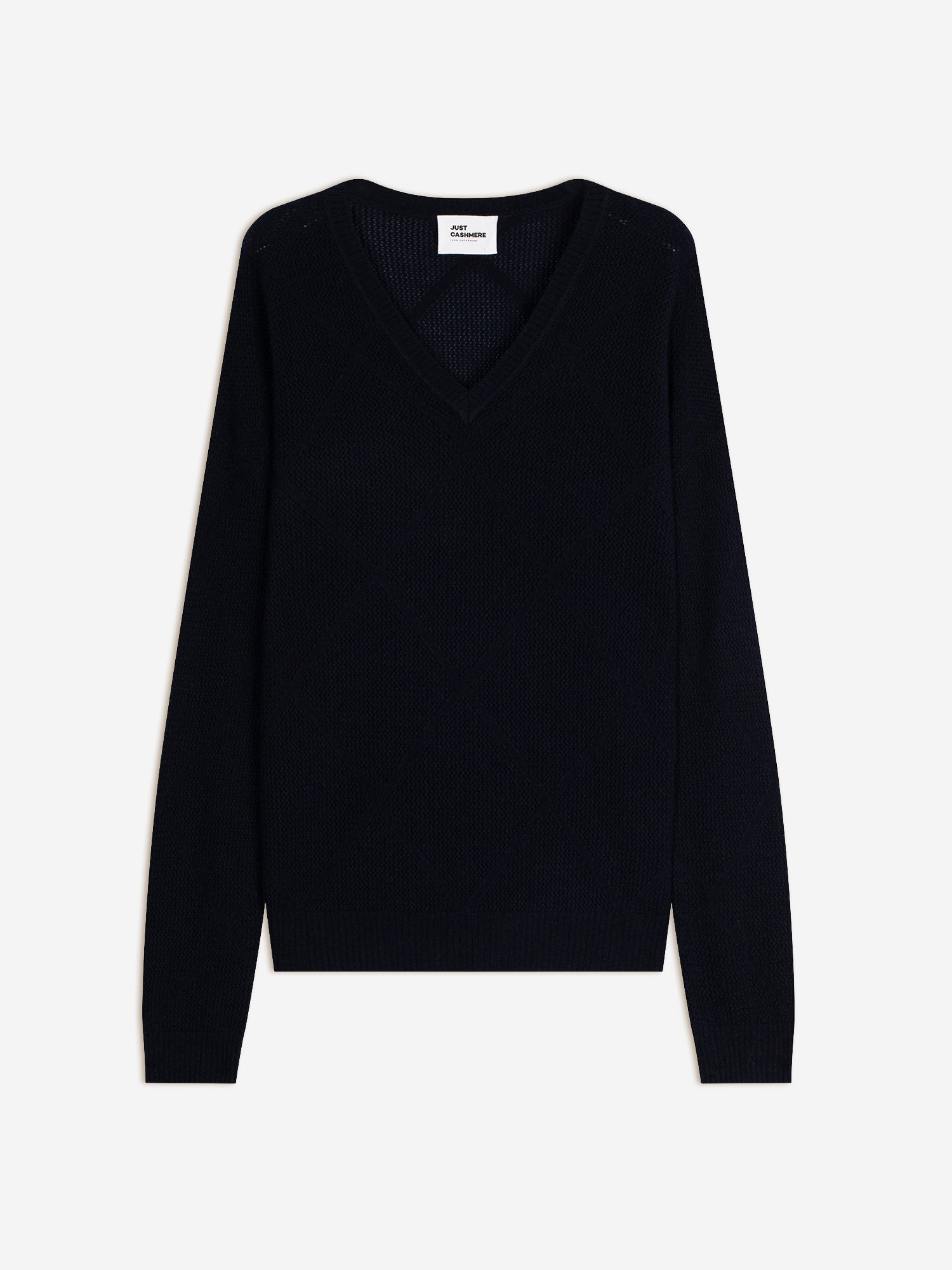 CAPUCINE v-neck sweater navy