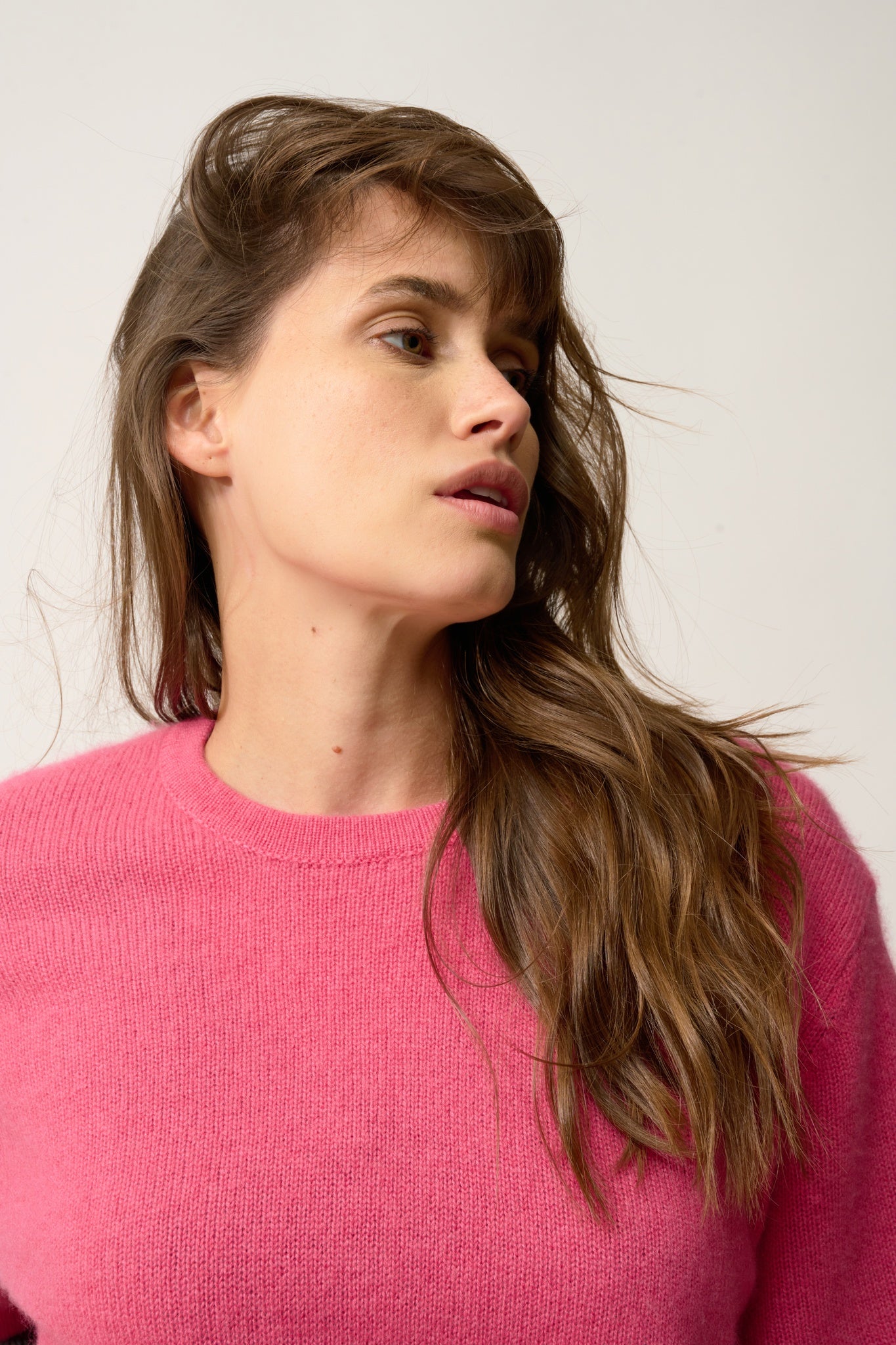 CARLA t-shirt col rond fraise