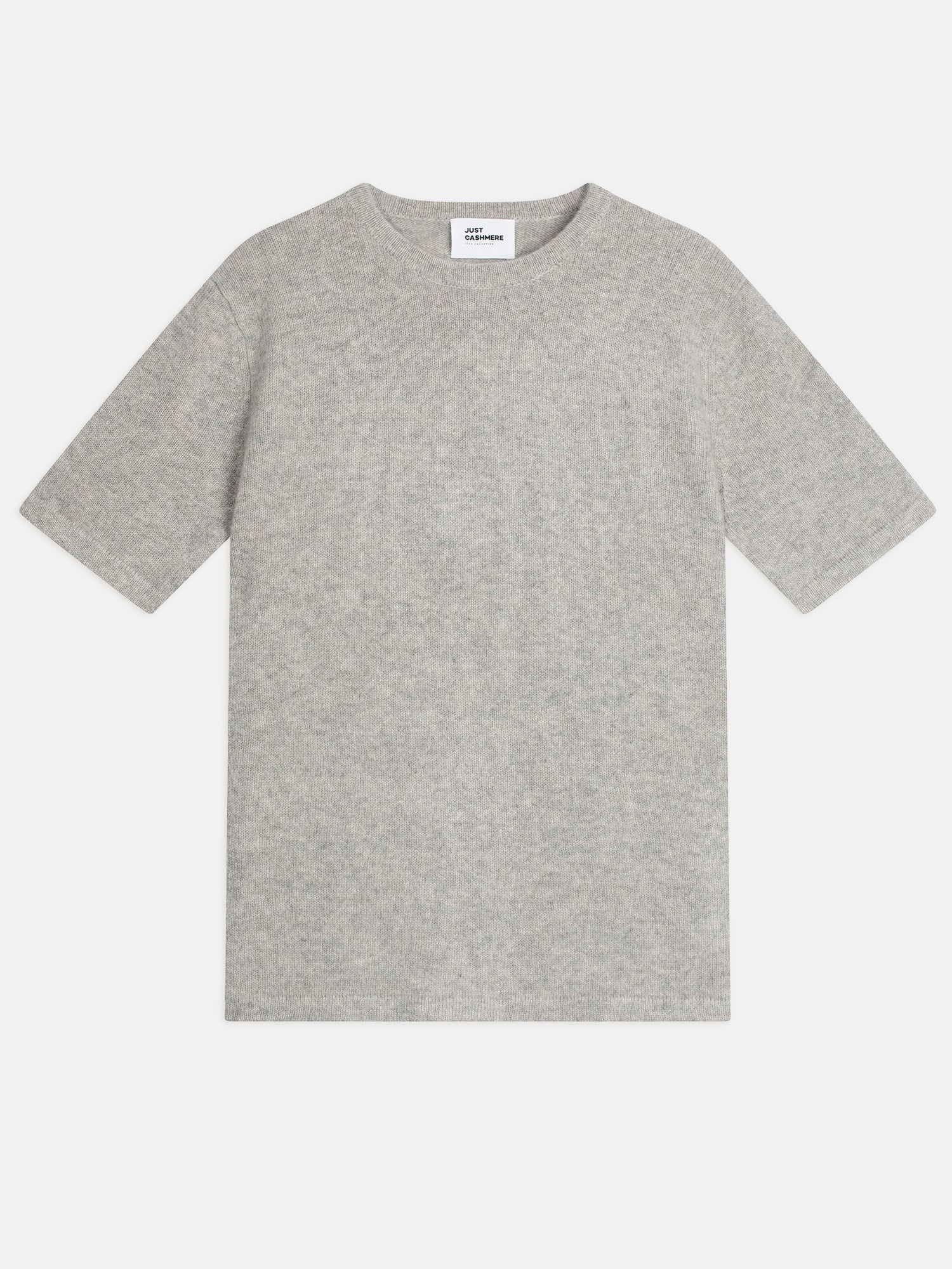 CARLA round neck T-shirt in heather gray
