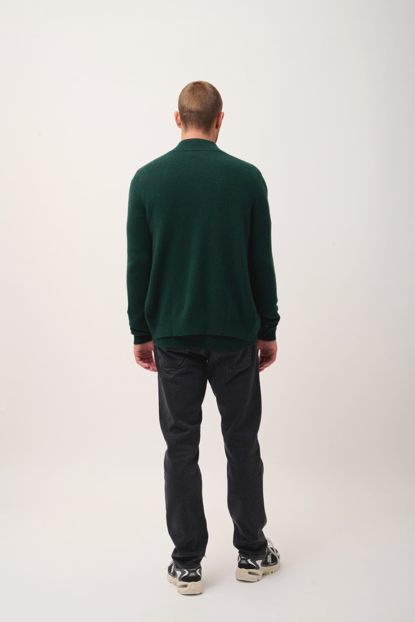 CHARLOTTE cypress trucker-neck vest