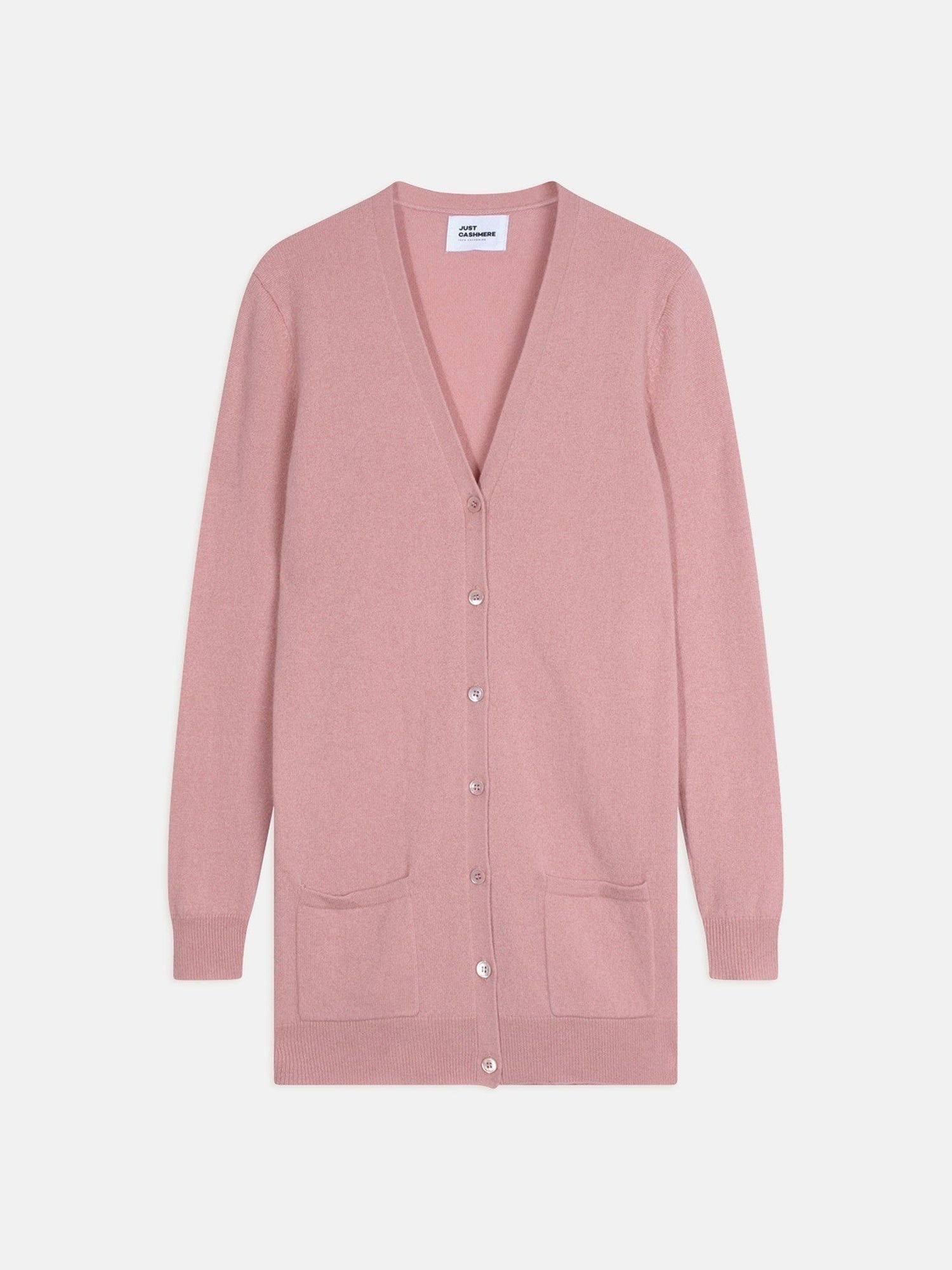 chelsea cardigan col v bois de rose