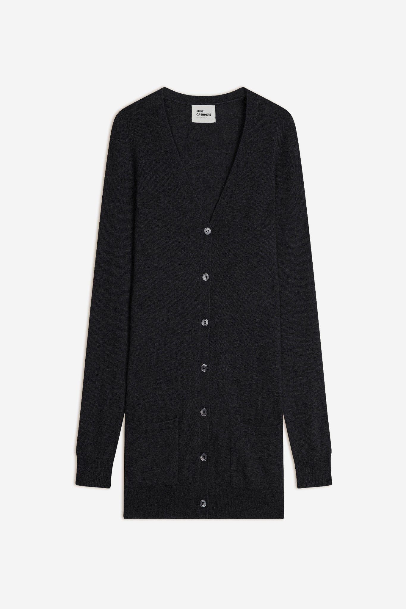 chelsea cardigan col v noir chiné