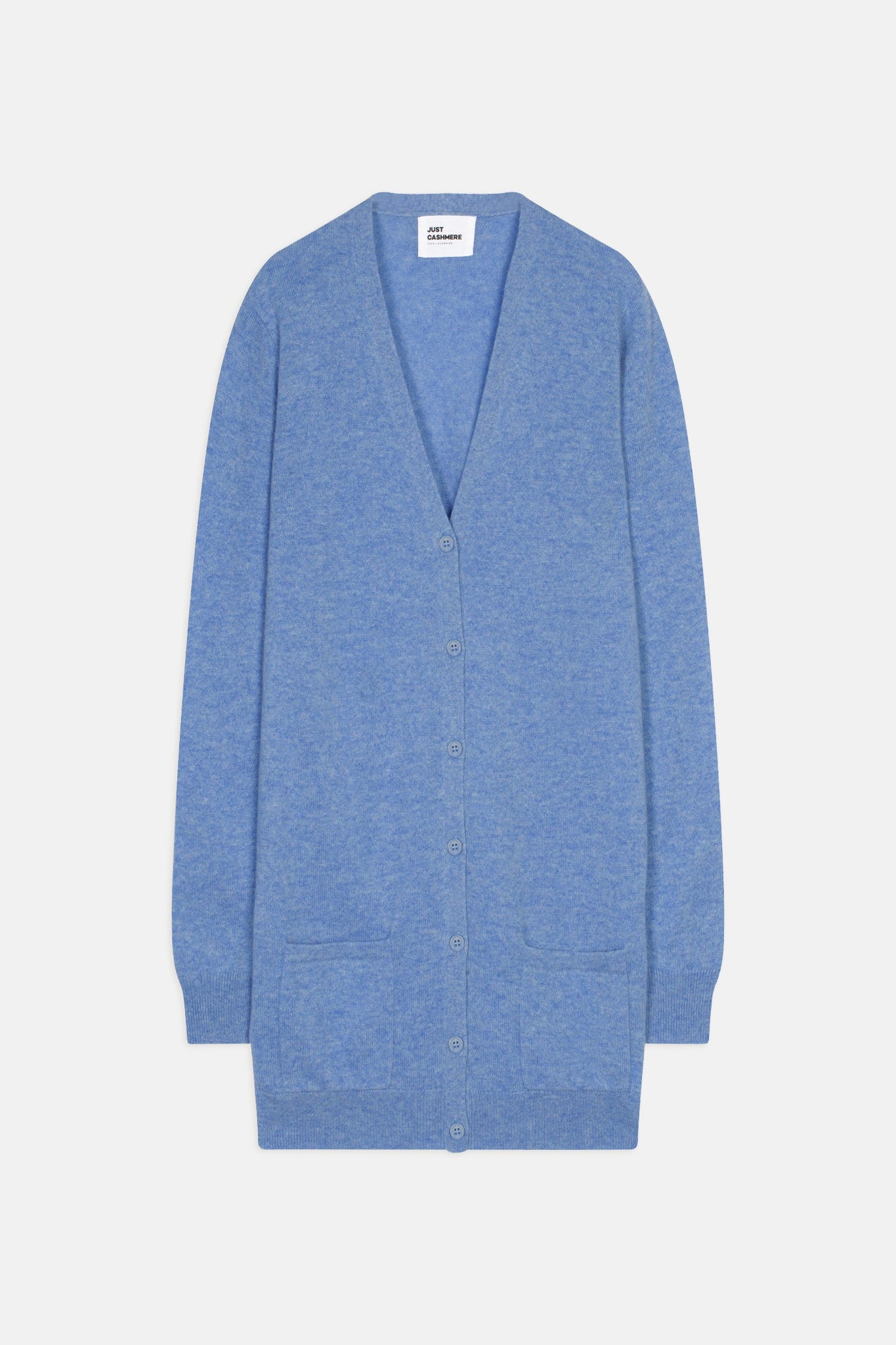 chelsea cardigan col v sky