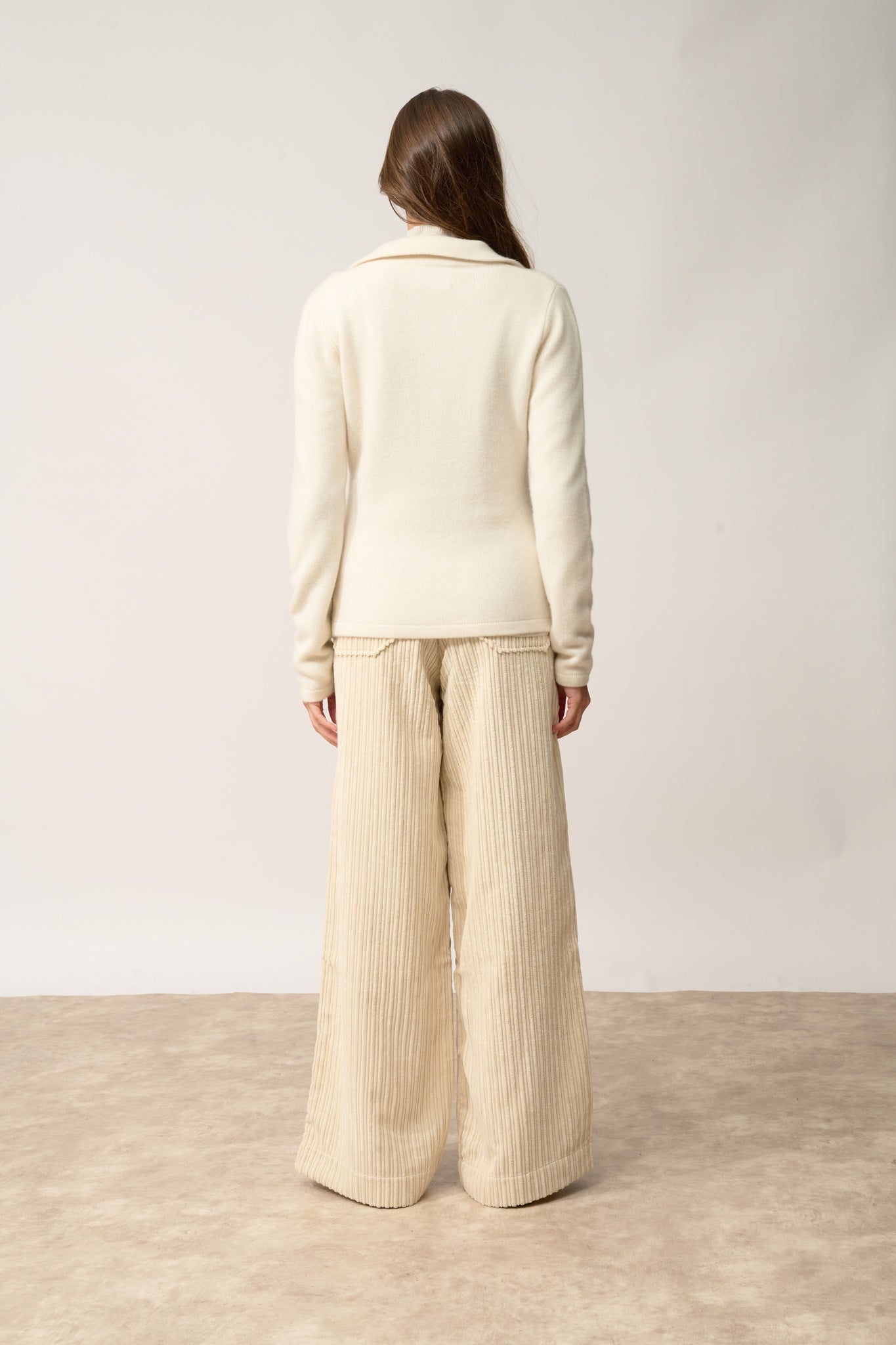 CHLOE veste col tailleur ivoire