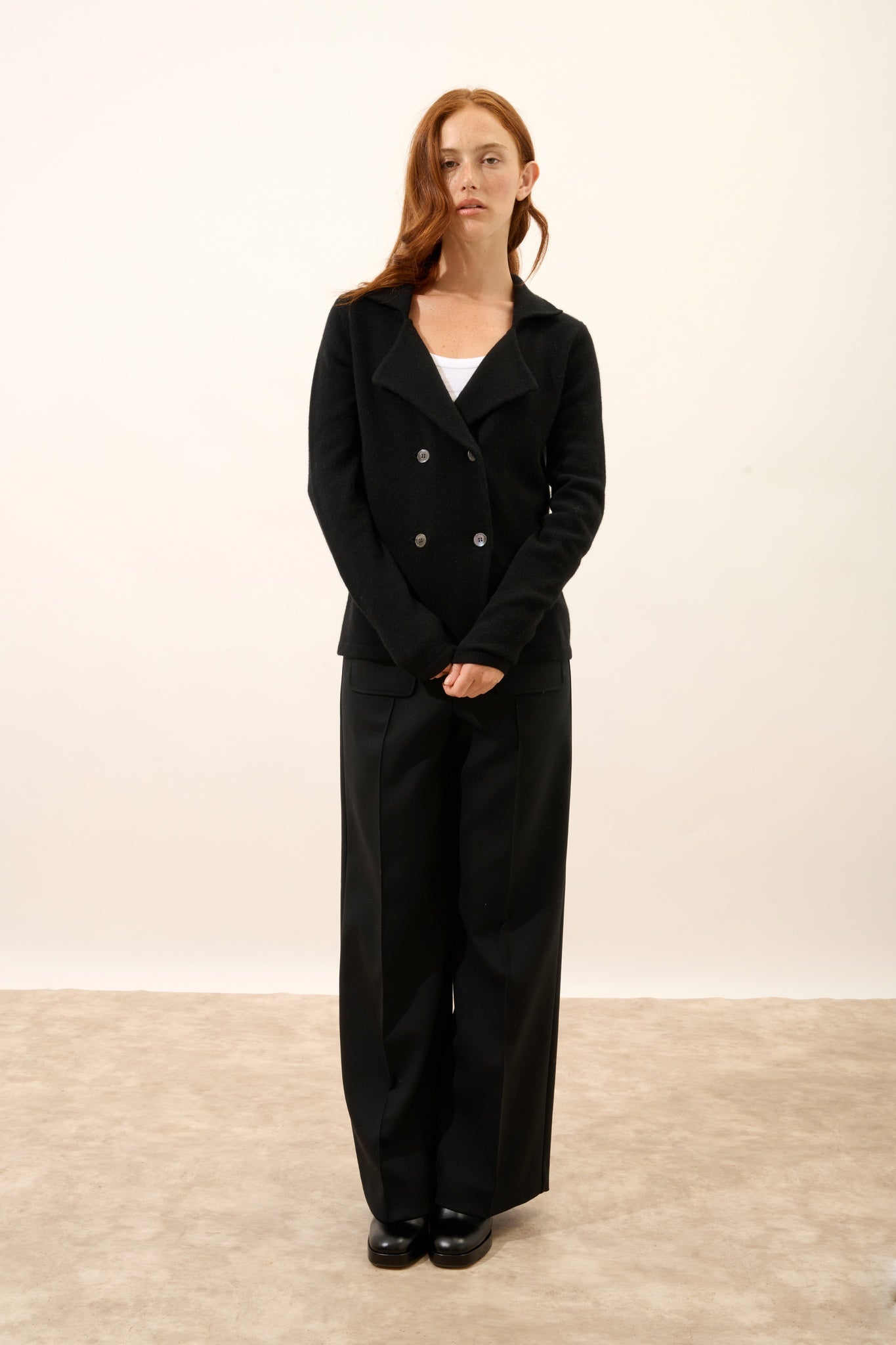 CHLOE veste col tailleur noir