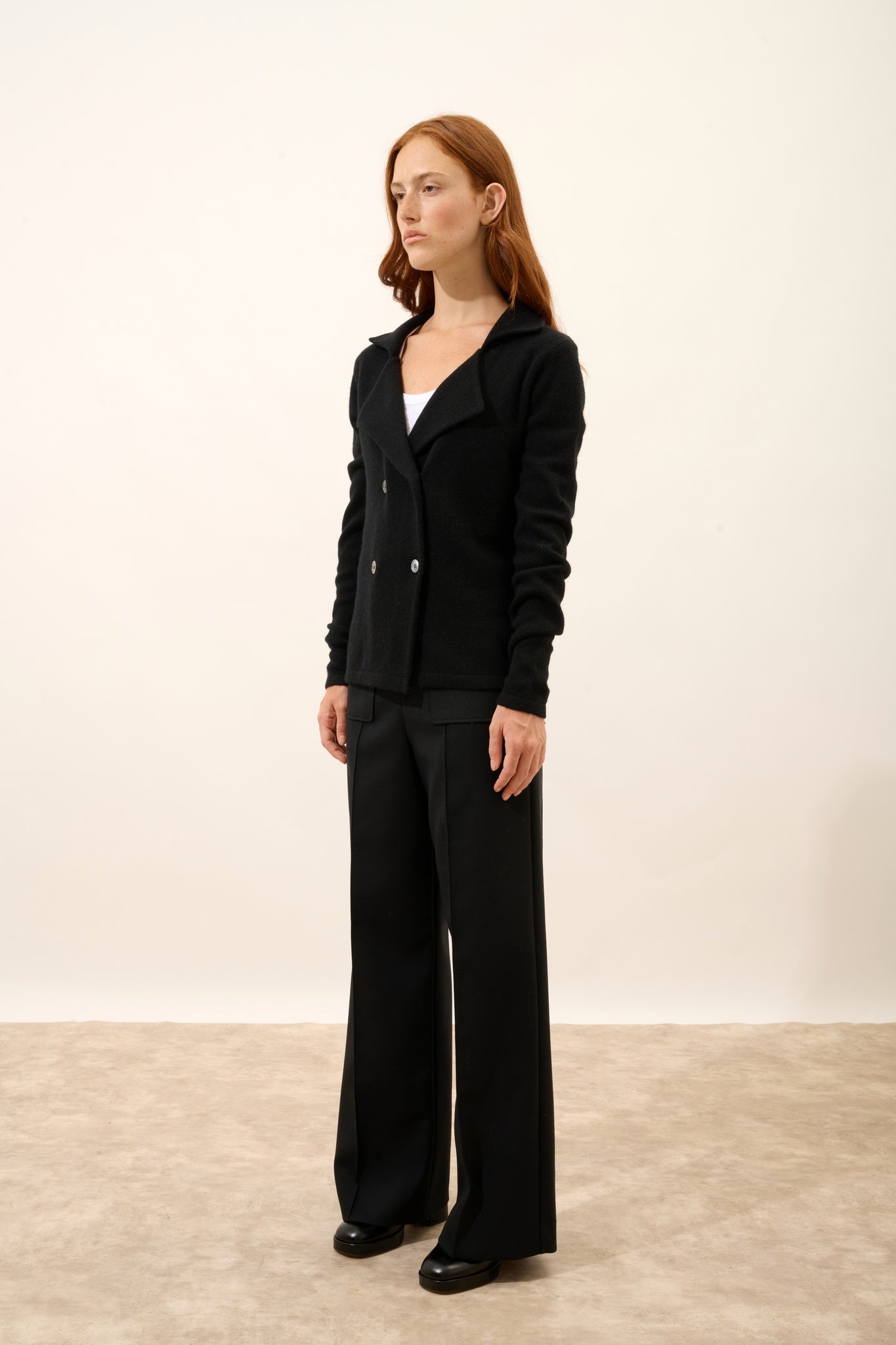 CHLOE veste col tailleur noir