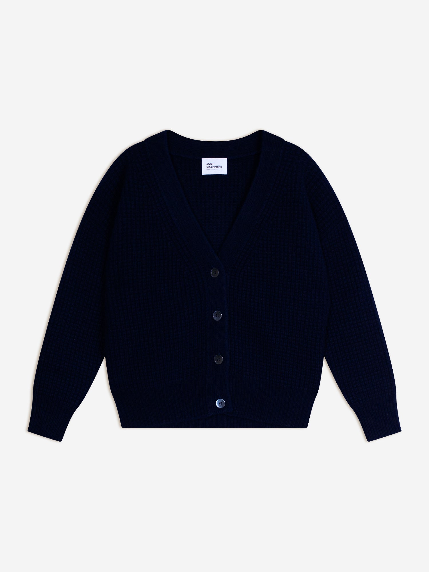 CHODRAK cardigan col v 8 fils navy