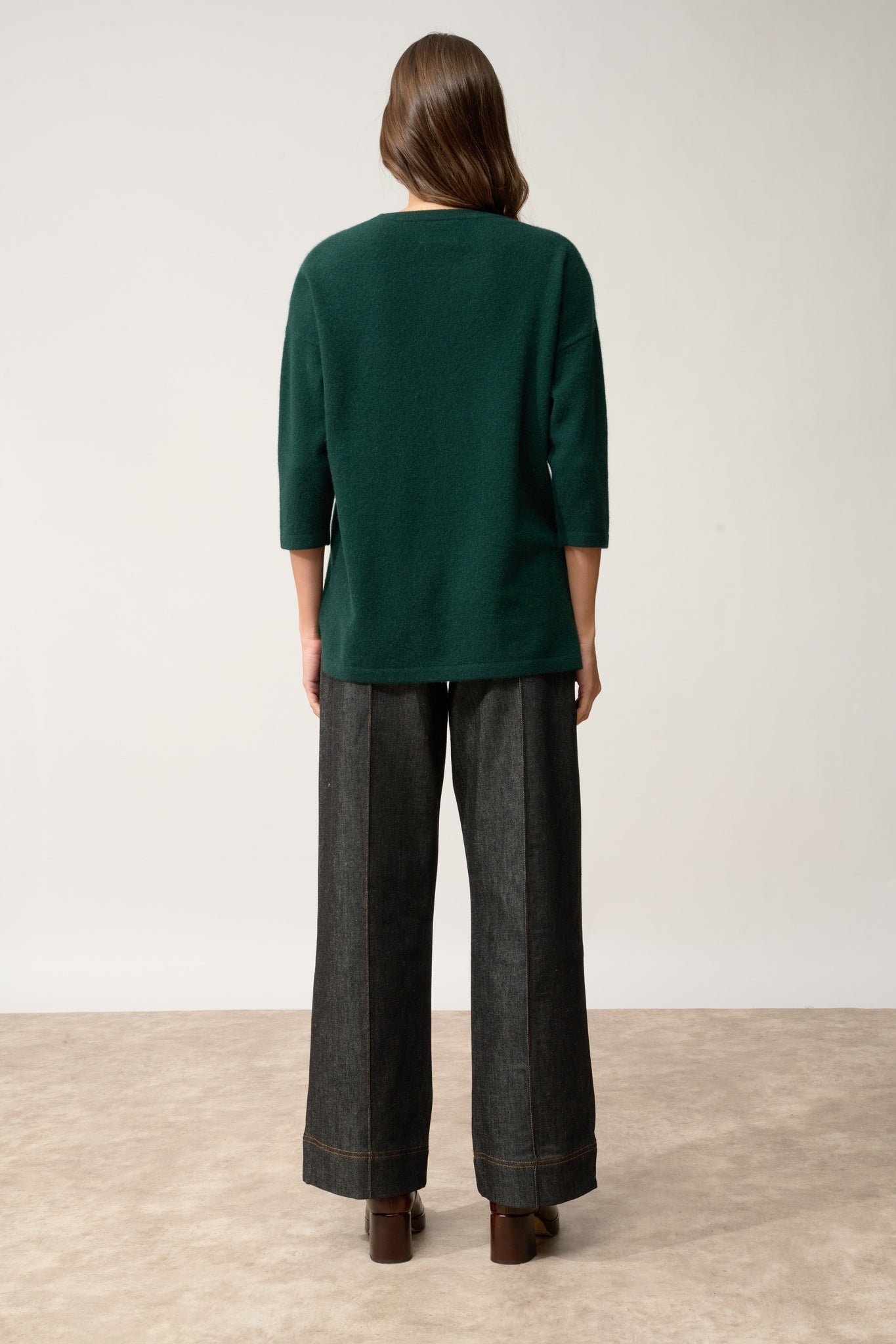 CLATT pull col rond cyprès